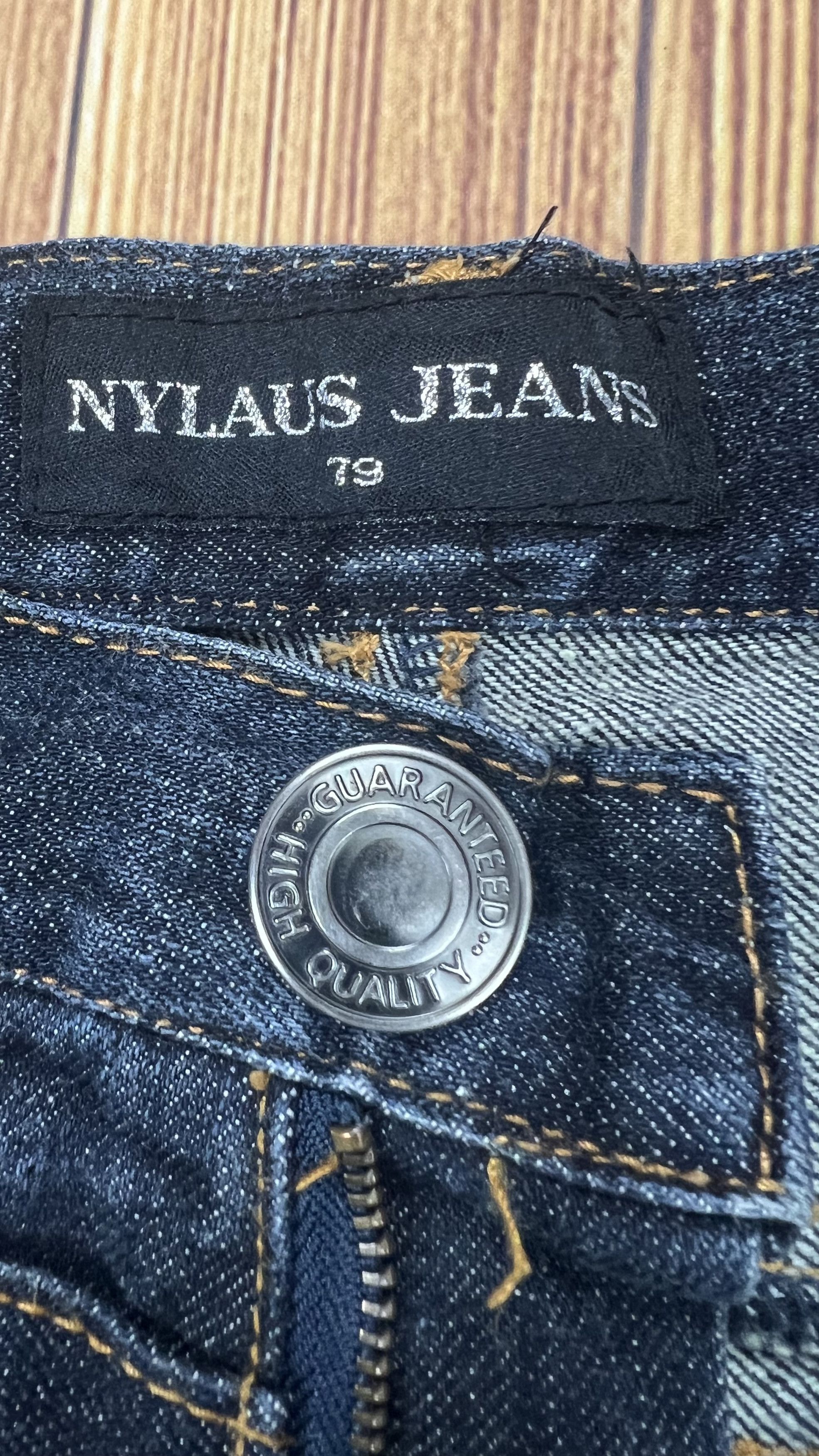 Japanese Brand × Vintage NYLAUS Double Waist Storm Pattern Size US 32 / EU 48 - 13 Thumbnail