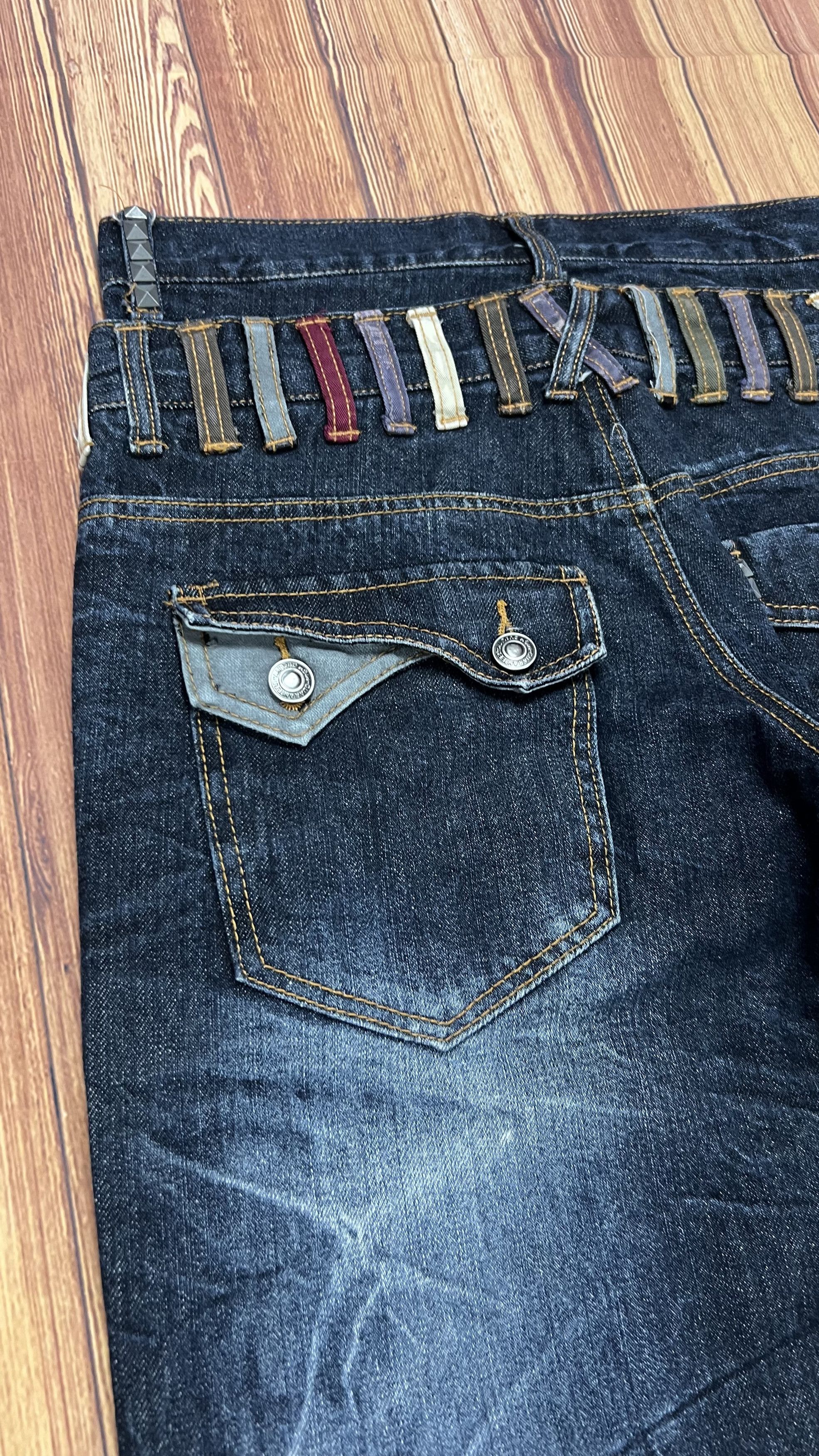 Japanese Brand × Vintage NYLAUS Double Waist Storm Pattern Size US 32 / EU 48 - 9 Thumbnail
