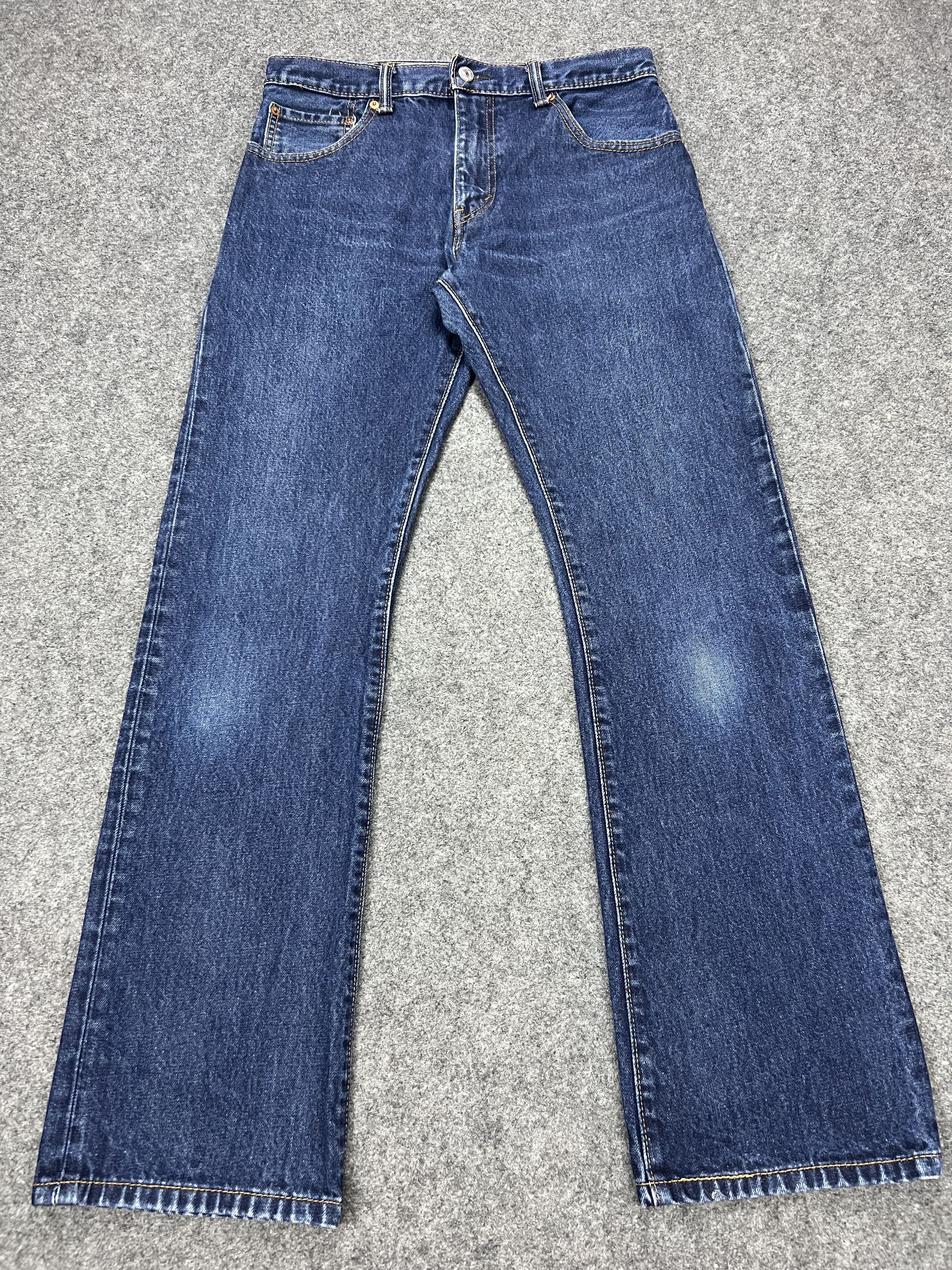image of Distressed Denim x Levis Jeans Levis 517 Bootcut Vintage Distressed in Indigo, Men's (Size 31)