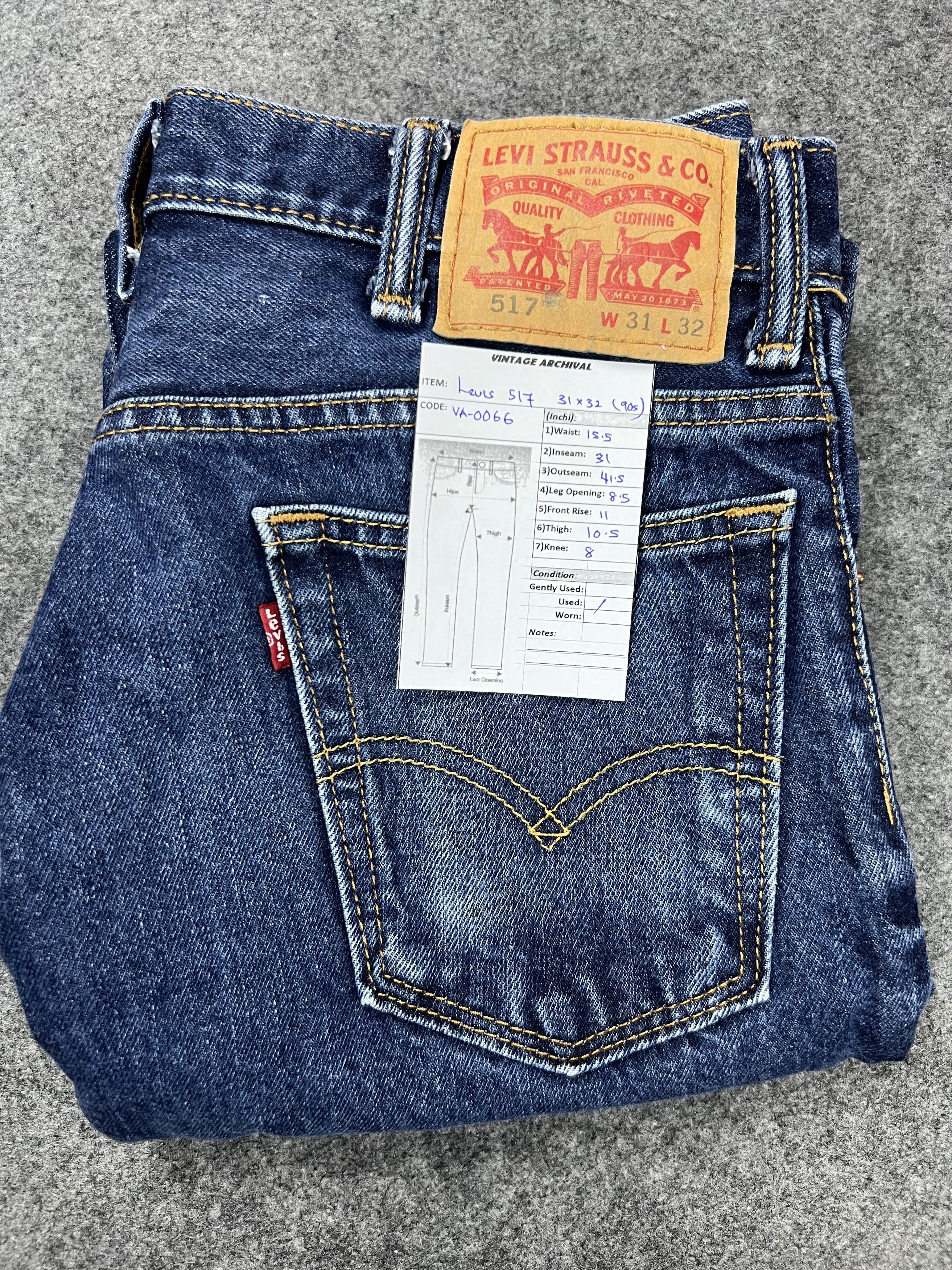 Levi's × Vintage Bootcut Levis 517 Size US 31 - 14 Thumbnail