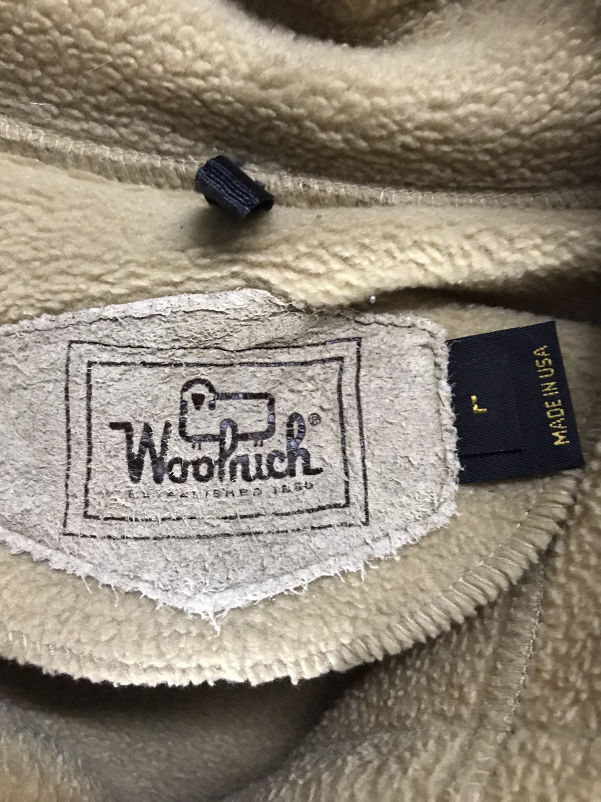 Vintage × Woolrich Woolen Mills Vintage woolrich fleece sleeveless half zipper made in usa Size US L / EU 52-54 / 3 - 5 Thumbnail