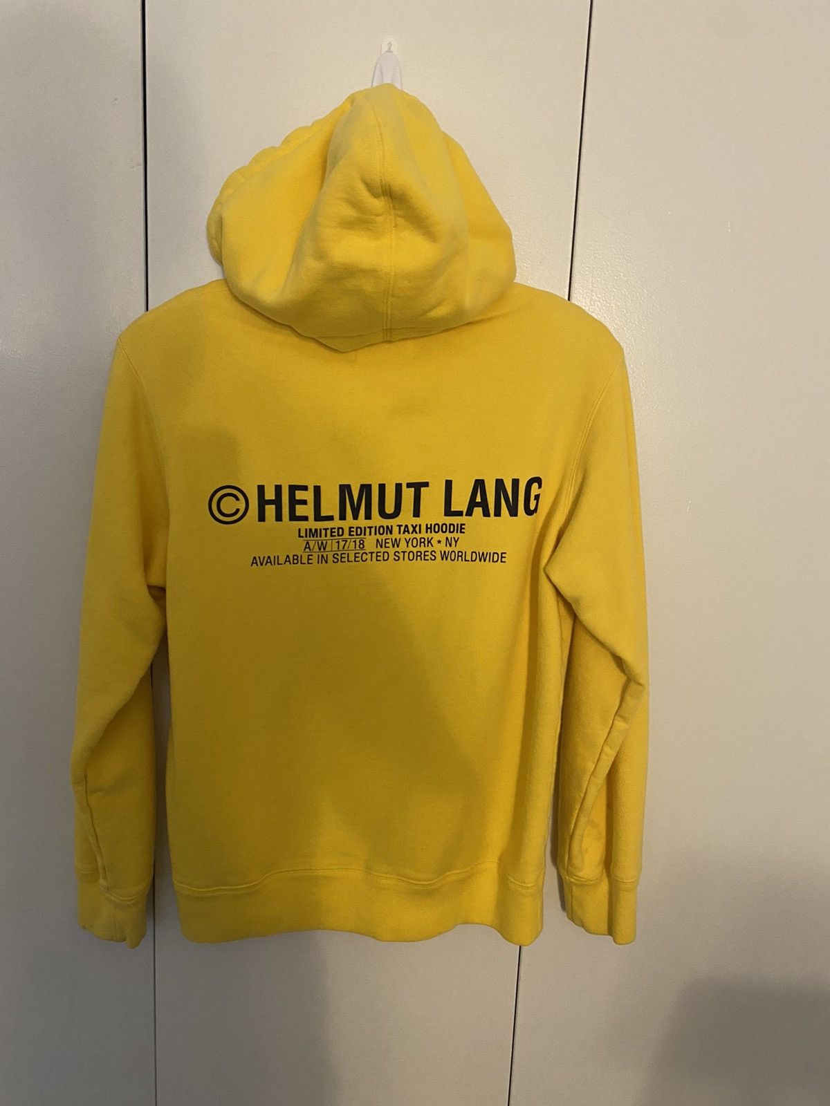 Helmut Lang New York Taxi Hoodie Size US M / EU 48-50 / 2 - 2 Thumbnail