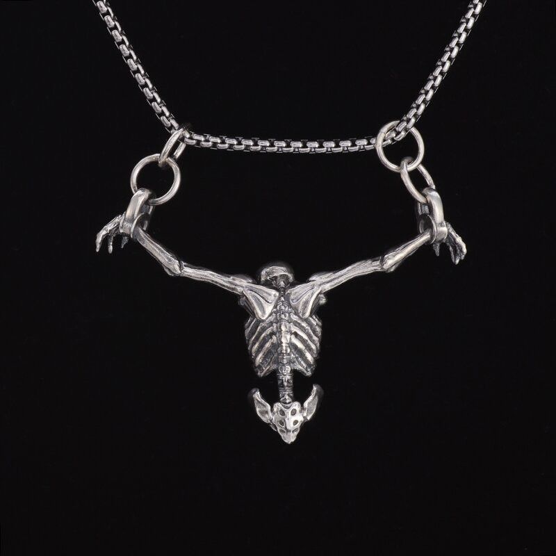 Jewelry Skull Pendant Necklace Size ONE SIZE - 2 Thumbnail