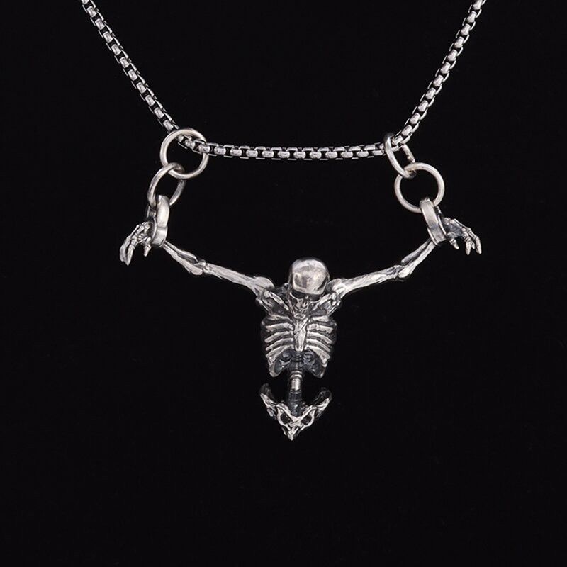 Jewelry Skull Pendant Necklace Size ONE SIZE - 1 Thumbnail