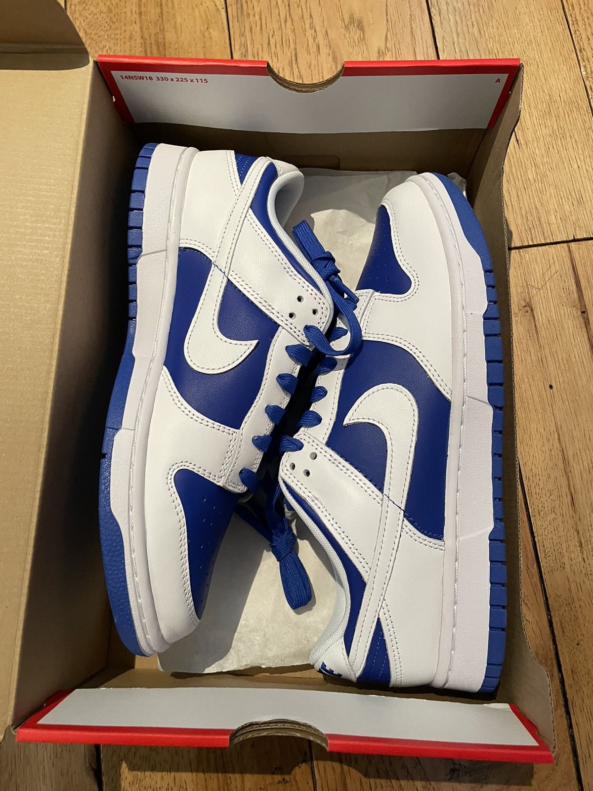 Nike Nike Dunk Low Retro Racer Blue 2022 Size US 9.5 / EU 42-43 - 12 Thumbnail