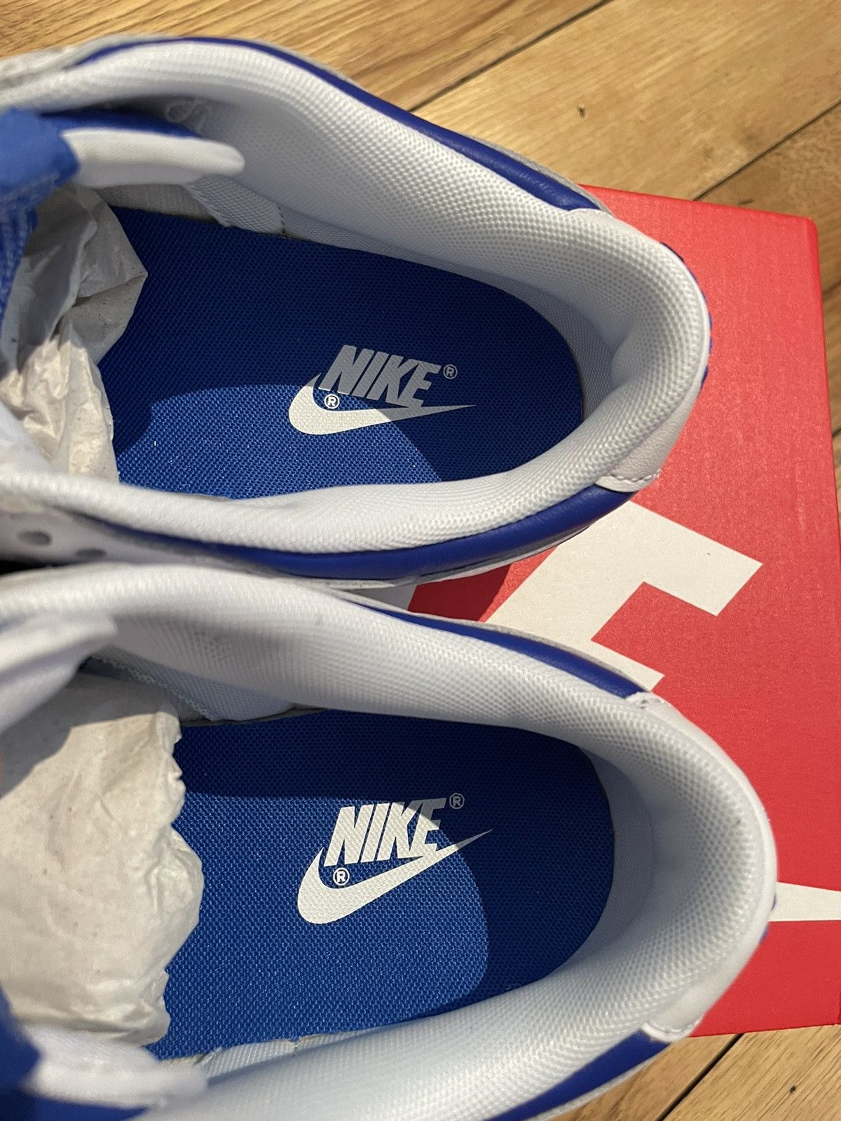 Nike Nike Dunk Low Retro Racer Blue 2022 Size US 9.5 / EU 42-43 - 7 Thumbnail
