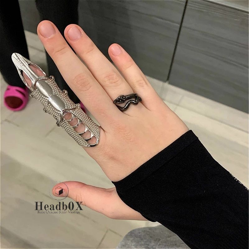 Other Joint Armor Knuckle Full Finger Ring Size ONE SIZE - 4 Thumbnail