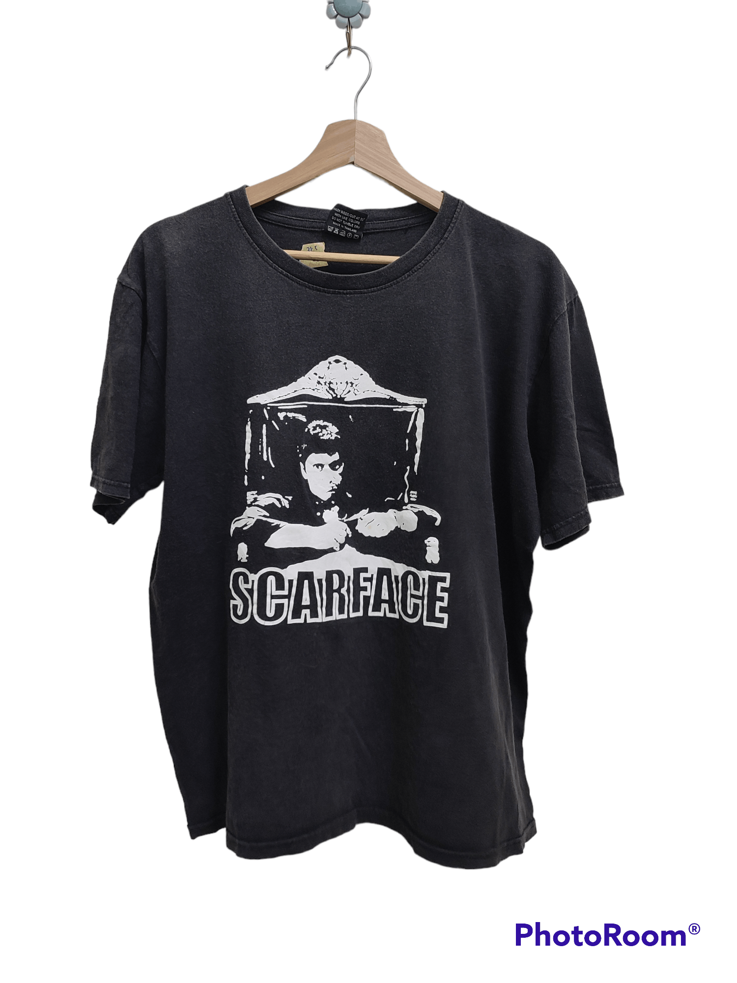 Surface To Air Crazy Rare 90s Scarface Tees Size US L / EU 52-54 / 3 - 1 Thumbnail