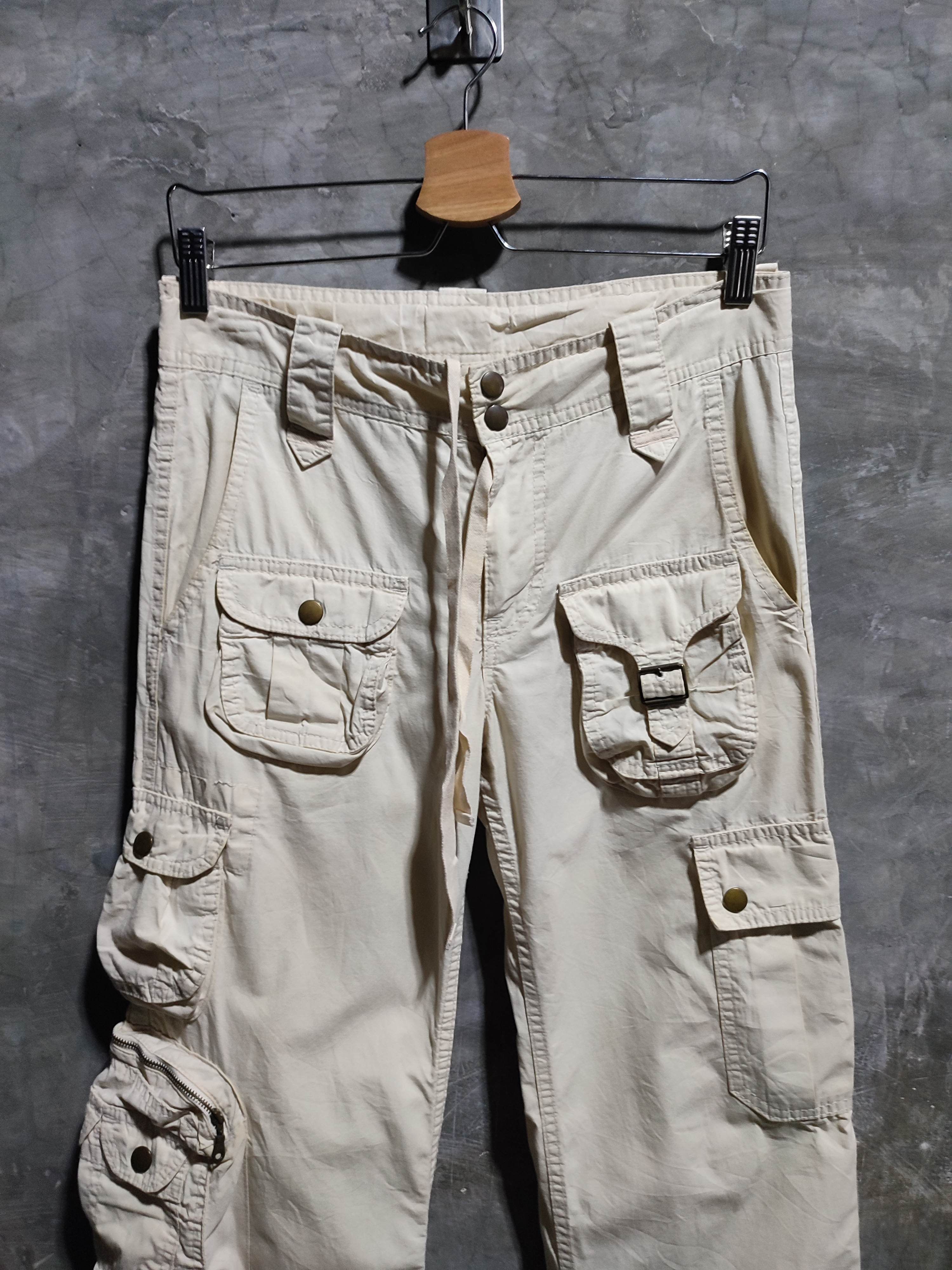 Hysteric Glamour 🔥Rare!!! Hysteric Glamour Multipocket Cargo Tactical Pants Size US 29 - 2 Thumbnail