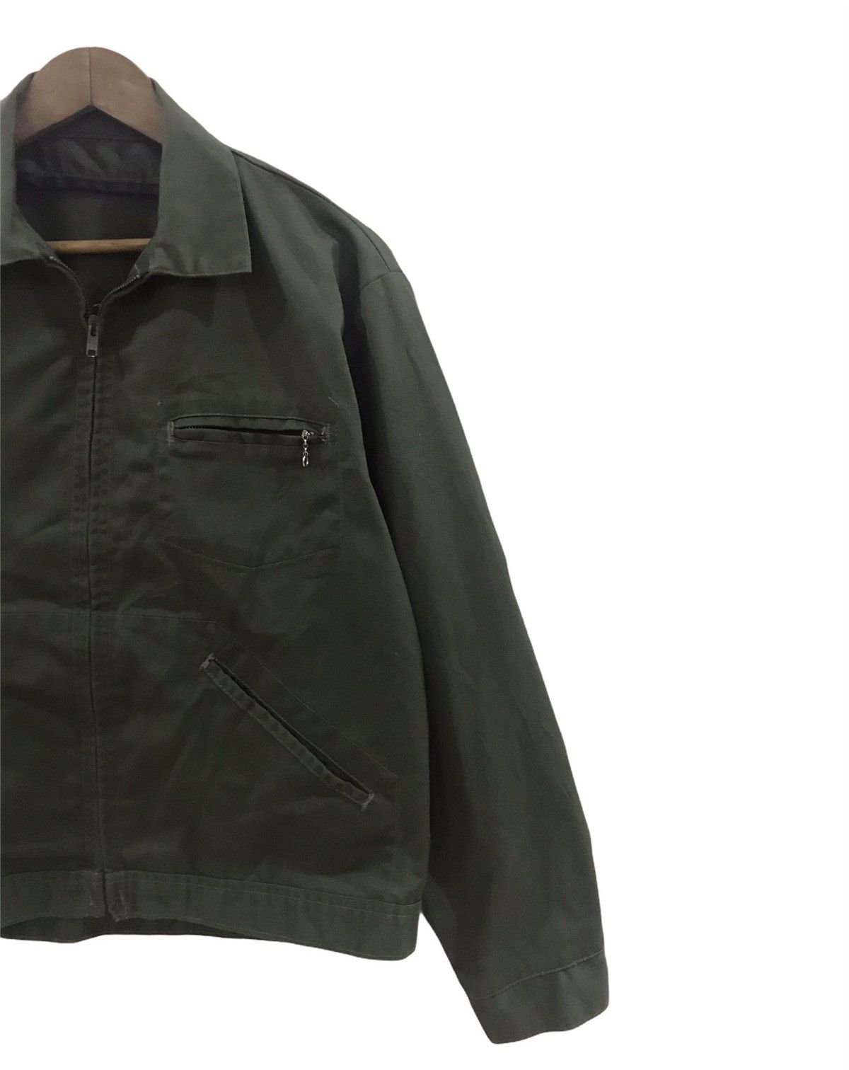Oshkosh × Vintage Oshkosh zipper military style jacket made in Usa Size US M / EU 48-50 / 2 - 4 Thumbnail