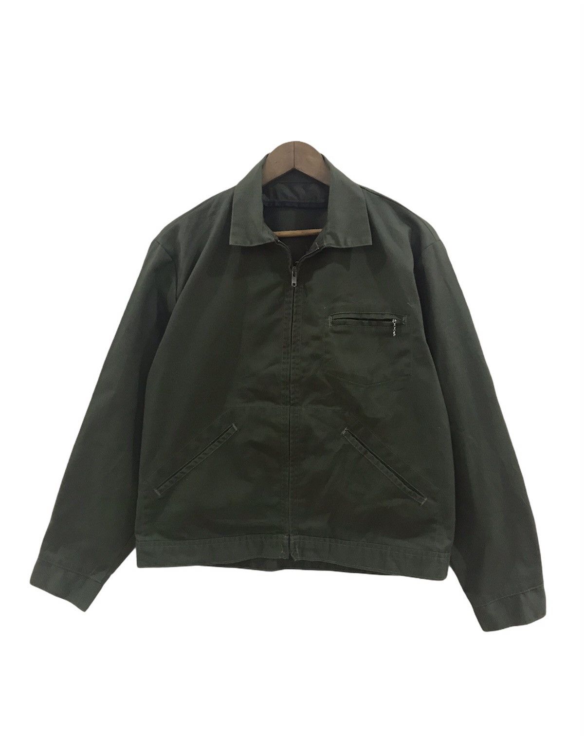Oshkosh × Vintage Oshkosh zipper military style jacket made in Usa Size US M / EU 48-50 / 2 - 1 Thumbnail