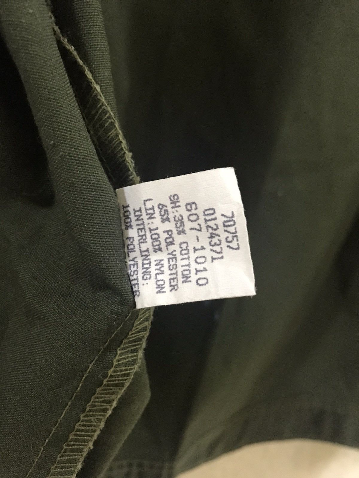 Oshkosh × Vintage Oshkosh zipper military style jacket made in Usa Size US M / EU 48-50 / 2 - 8 Thumbnail