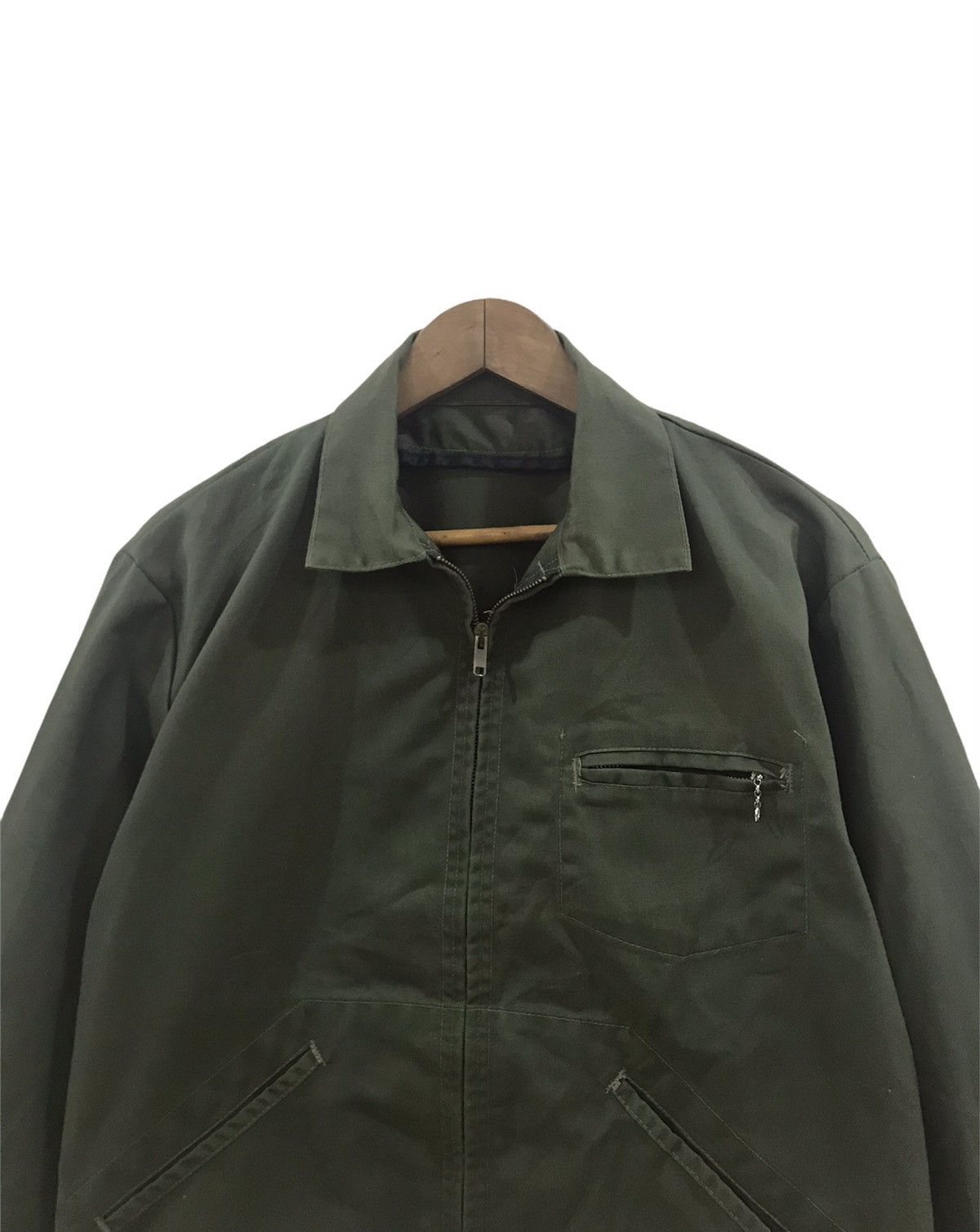 Oshkosh × Vintage Oshkosh zipper military style jacket made in Usa Size US M / EU 48-50 / 2 - 5 Thumbnail