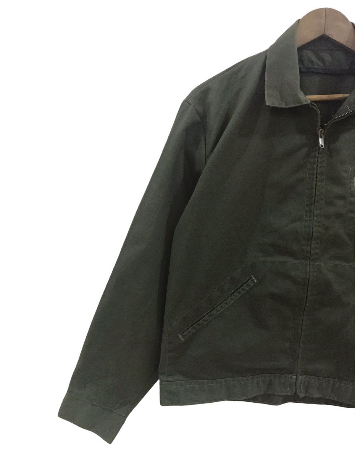 Oshkosh × Vintage Oshkosh zipper military style jacket made in Usa Size US M / EU 48-50 / 2 - 3 Thumbnail