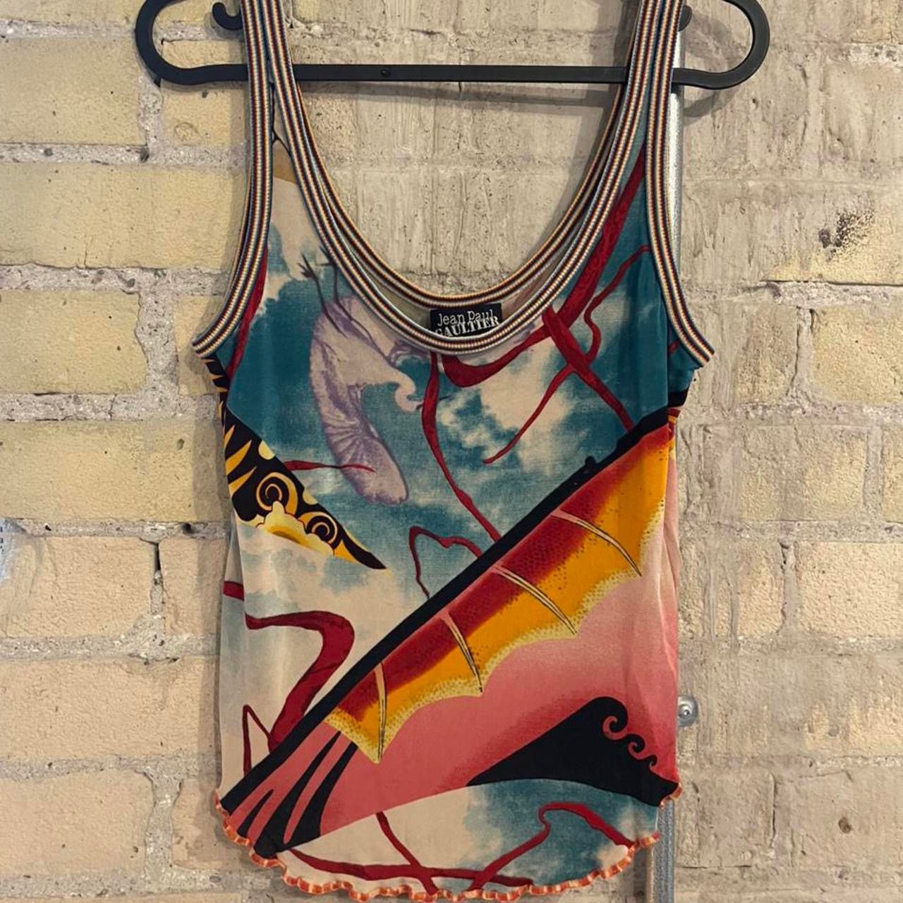 image of Jean Paul Gaultier Mesh Tank Top, Women's (Size Medium)