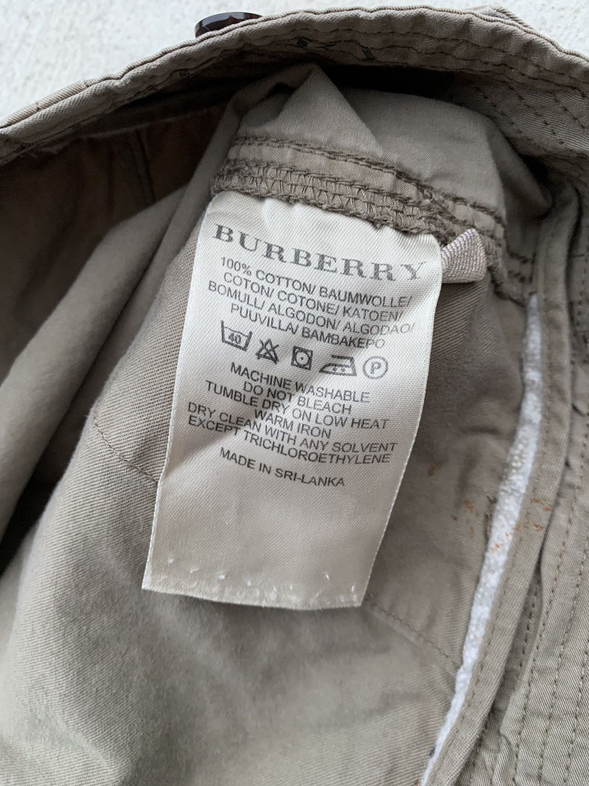 Burberry Burberry cargo shorts 34x19 Size US 34 / EU 50 - 9 Thumbnail