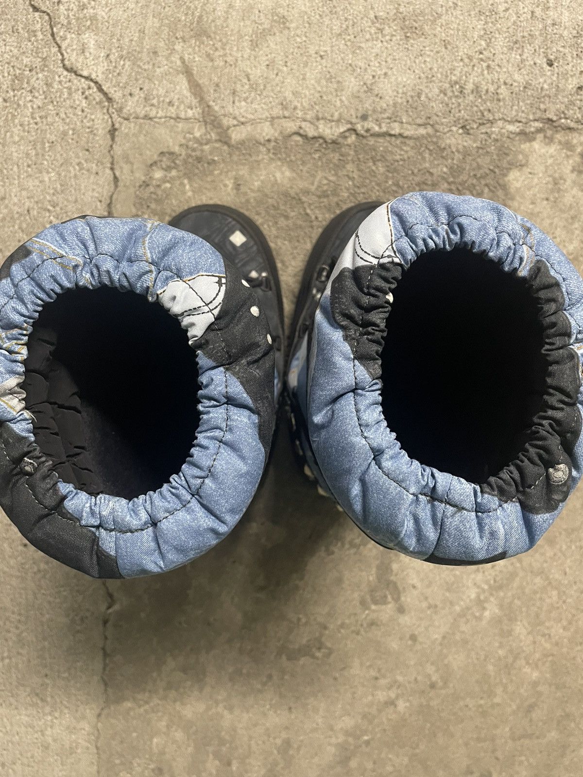 Dior 2006 Dior Galliano Denim Print Moon Boots Size US 9 / IT 39 - 8 Thumbnail