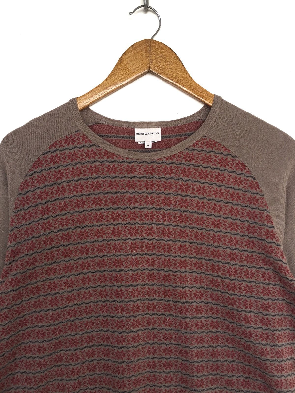 Dries Van Noten Dries van Noten AW13 Fair Isle Pullover Sweater Size US M / EU 48-50 / 2 - 2 Thumbnail