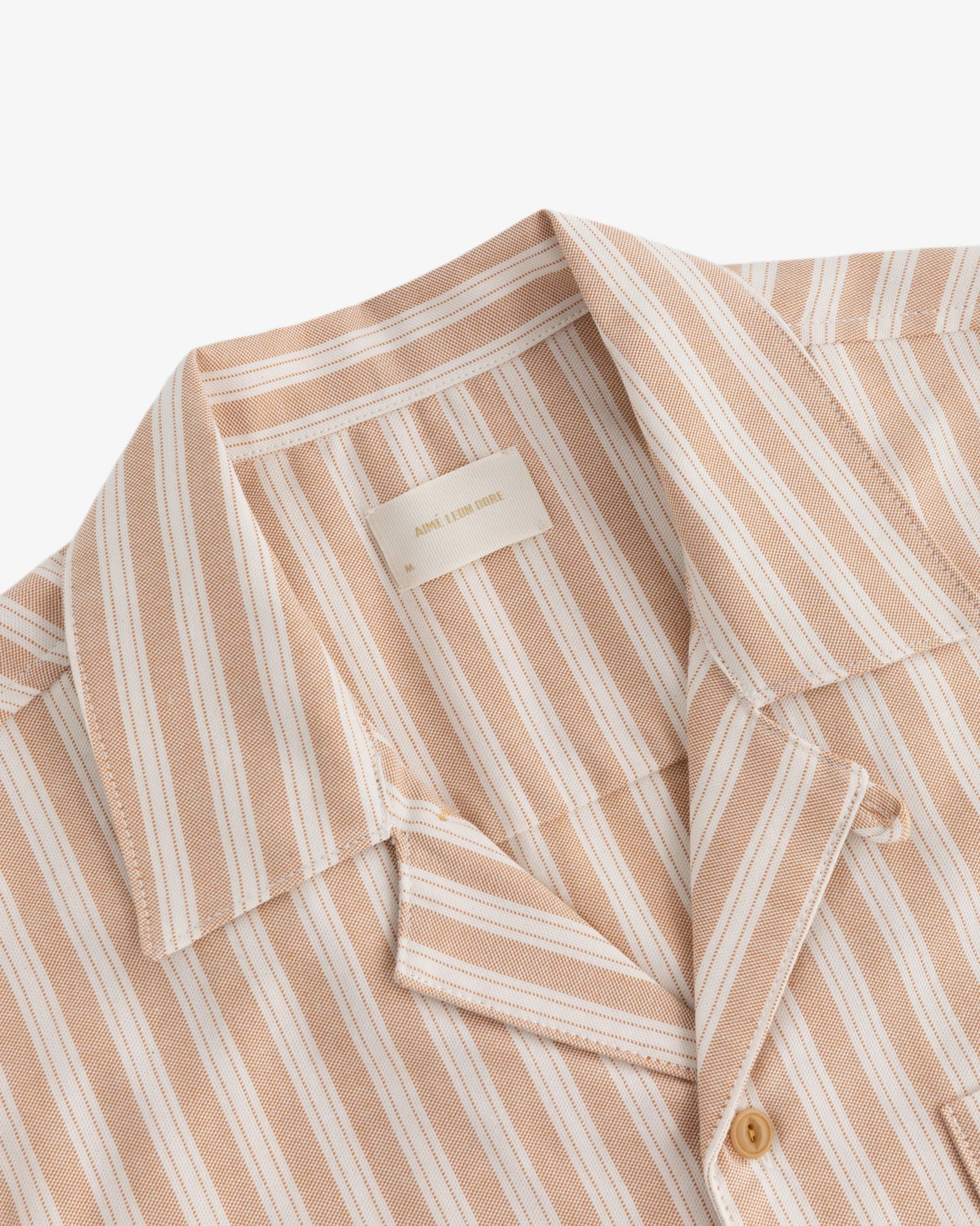 Aime Leon Dore Striped Leisure Shirt | Grailed