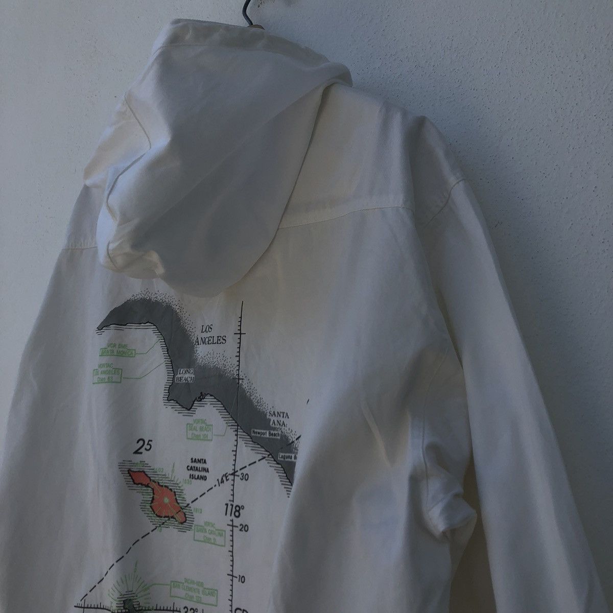 Japanese Brand ❌LAST DROP❌Bay Club Hoodie Big Print Map by Japanese Brand Size US L / EU 52-54 / 3 - 11 Thumbnail
