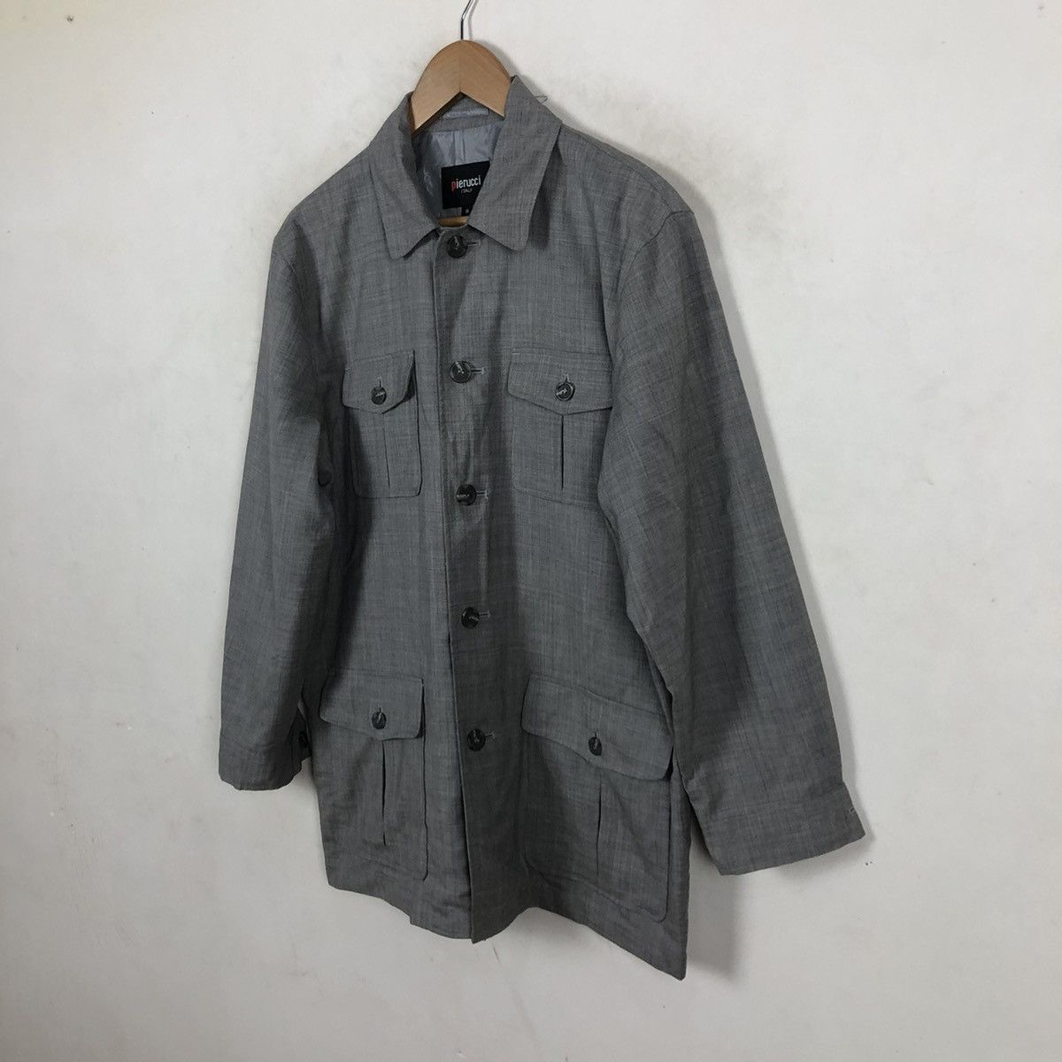 Vintage PIERUCCI ITALY MULTI POCKET JACKET Size US S / EU 44-46 / 1 - 2 Thumbnail