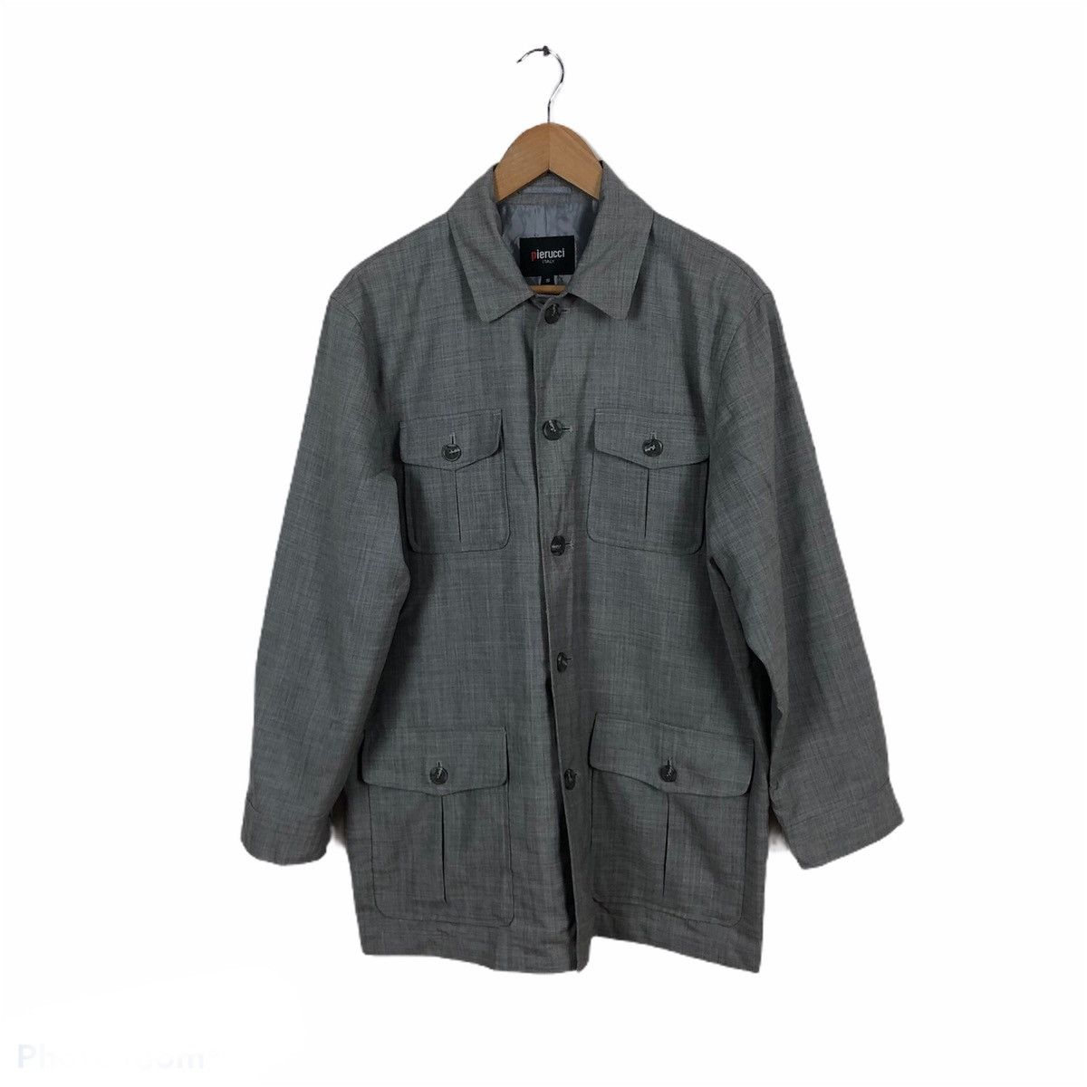 Vintage PIERUCCI ITALY MULTI POCKET JACKET Size US S / EU 44-46 / 1 - 1 Thumbnail