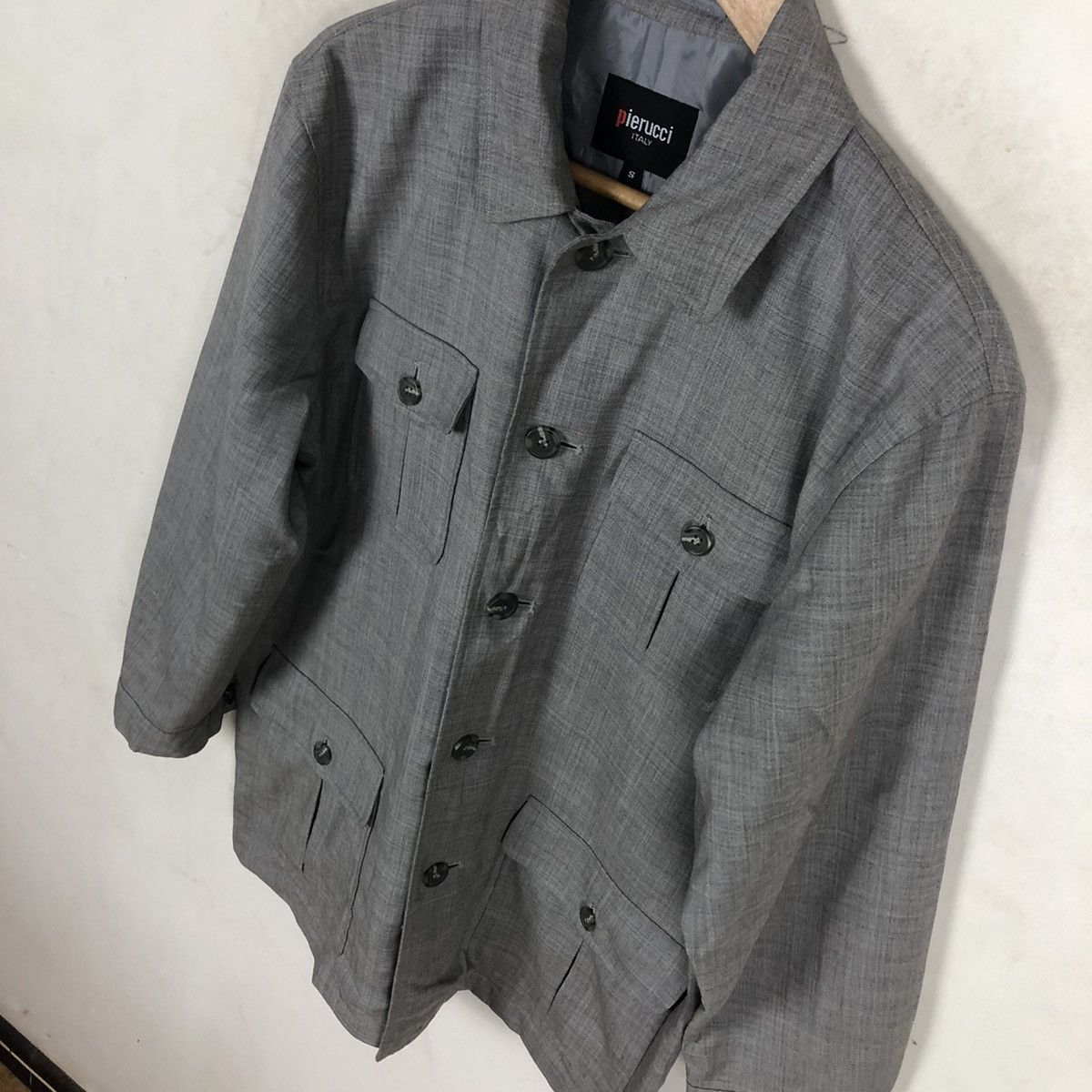 Vintage PIERUCCI ITALY MULTI POCKET JACKET Size US S / EU 44-46 / 1 - 3 Thumbnail