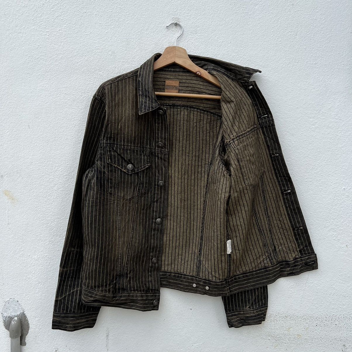 Japanese Brand VINTAGE HIKORY CHORE JACKET PTTP INSPIRED BY ISSEY MIYAKE Size US L / EU 52-54 / 3 - 10 Thumbnail