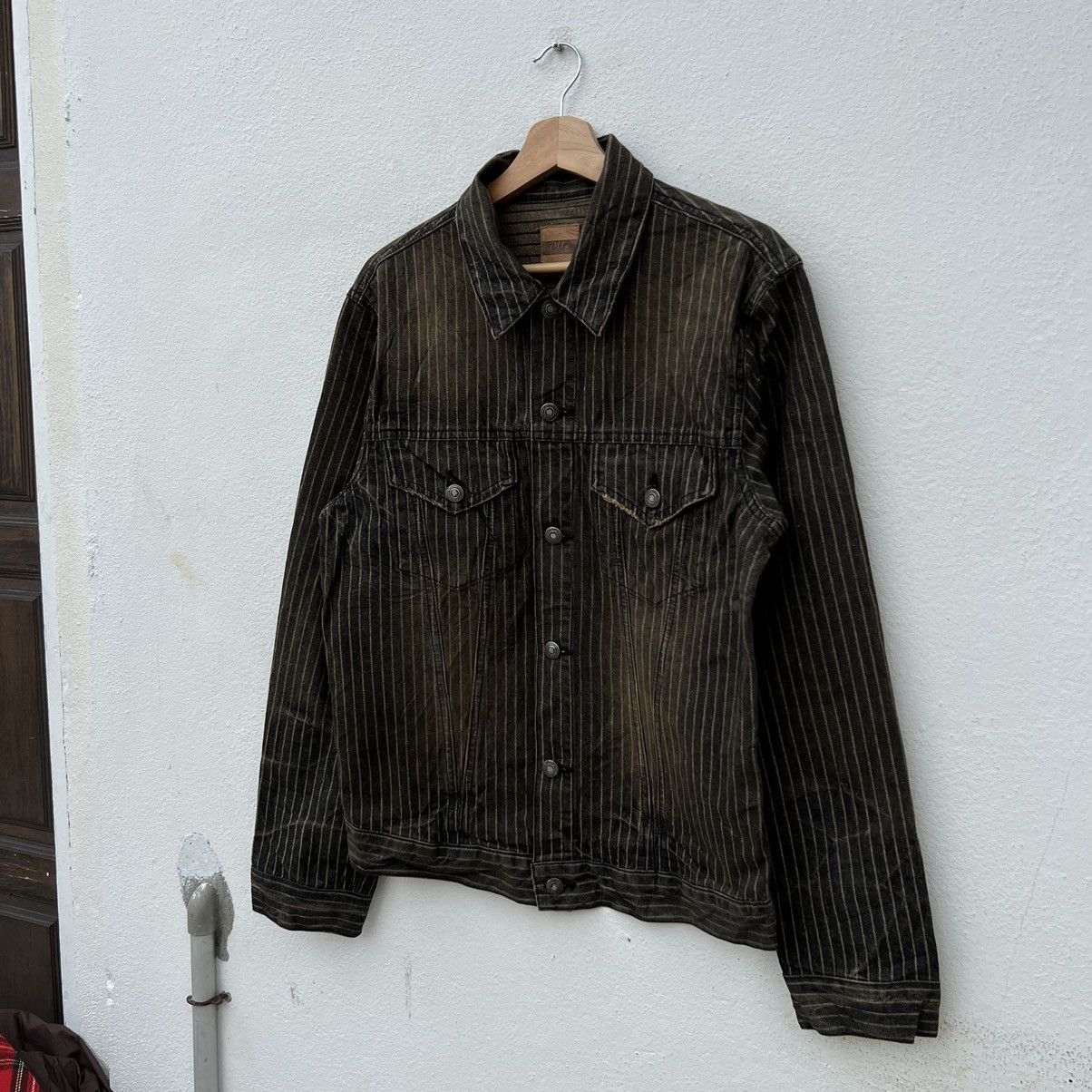 Japanese Brand VINTAGE HIKORY CHORE JACKET PTTP INSPIRED BY ISSEY MIYAKE Size US L / EU 52-54 / 3 - 2 Thumbnail