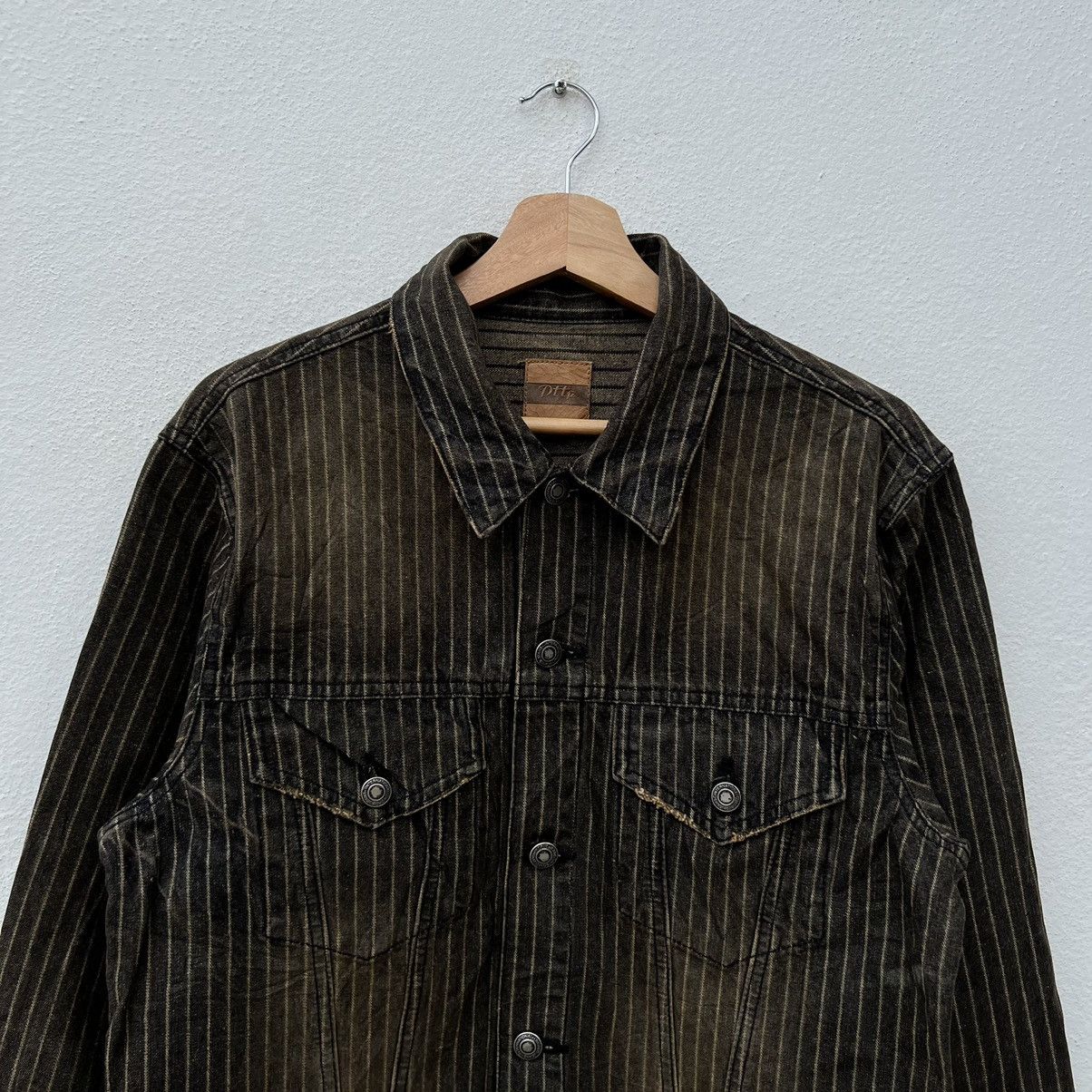 Japanese Brand VINTAGE HIKORY CHORE JACKET PTTP INSPIRED BY ISSEY MIYAKE Size US L / EU 52-54 / 3 - 3 Thumbnail