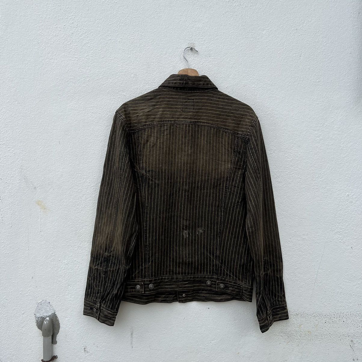 Japanese Brand VINTAGE HIKORY CHORE JACKET PTTP INSPIRED BY ISSEY MIYAKE Size US L / EU 52-54 / 3 - 8 Thumbnail