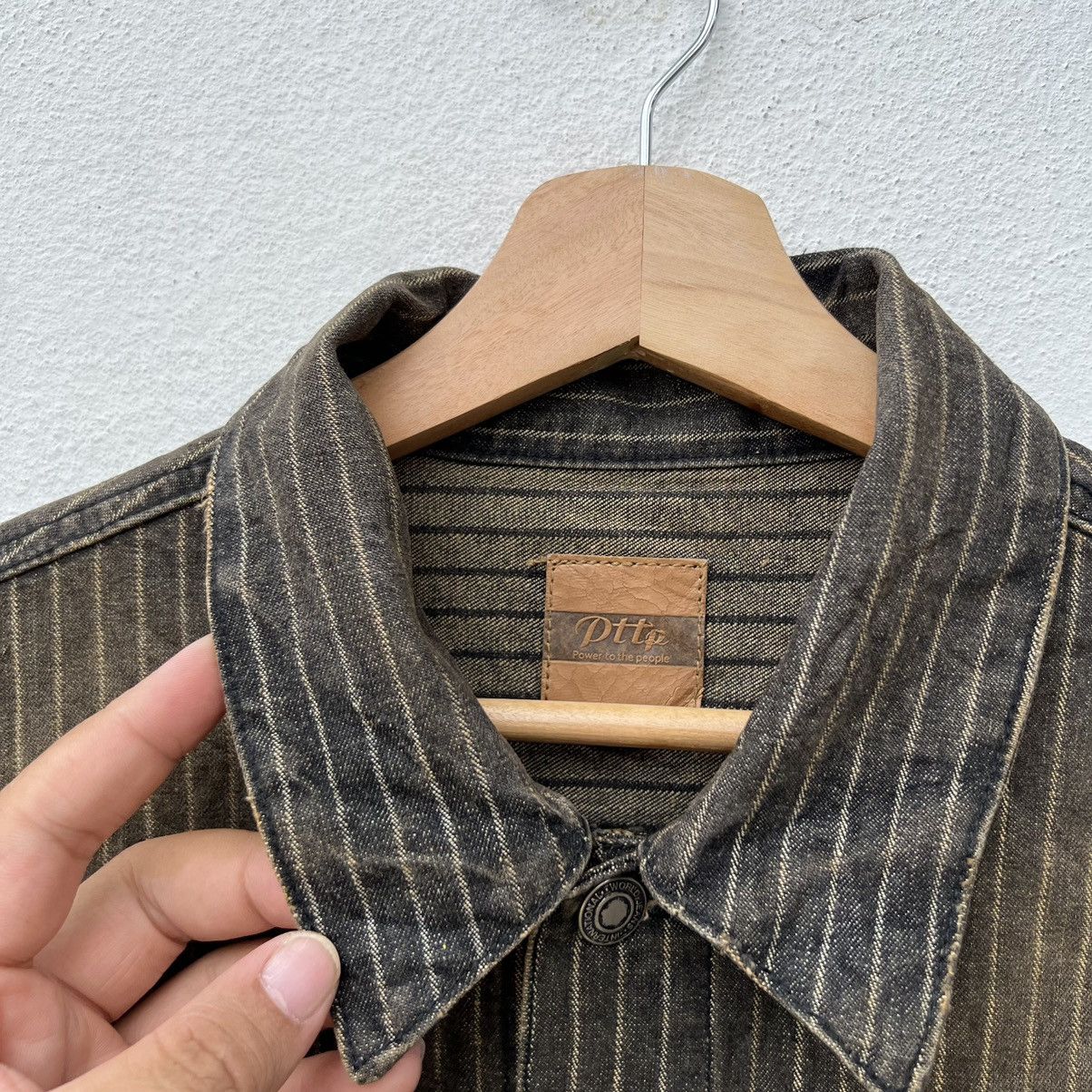 Japanese Brand VINTAGE HIKORY CHORE JACKET PTTP INSPIRED BY ISSEY MIYAKE Size US L / EU 52-54 / 3 - 7 Thumbnail