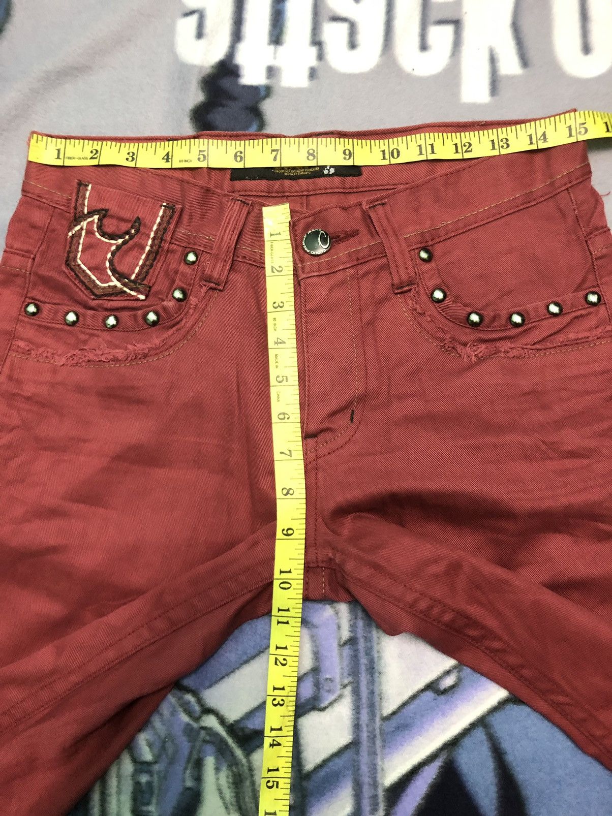 Japanese Brand × Seditionaries × Vintage VINTAGE CLOUD 72 POCKET STUDDED PUNK DENIM JEANS Size US 30 / EU 46 - 13 Thumbnail