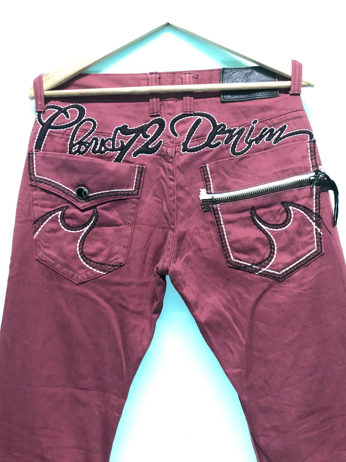 Japanese Brand × Seditionaries × Vintage VINTAGE CLOUD 72 POCKET STUDDED PUNK DENIM JEANS Size US 30 / EU 46 - 6 Thumbnail