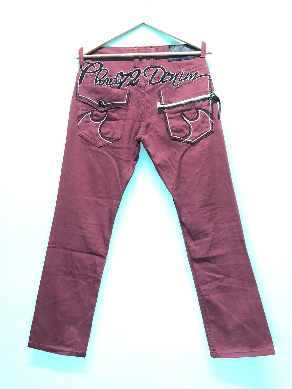 Japanese Brand × Seditionaries × Vintage VINTAGE CLOUD 72 POCKET STUDDED PUNK DENIM JEANS Size US 30 / EU 46 - 7 Thumbnail