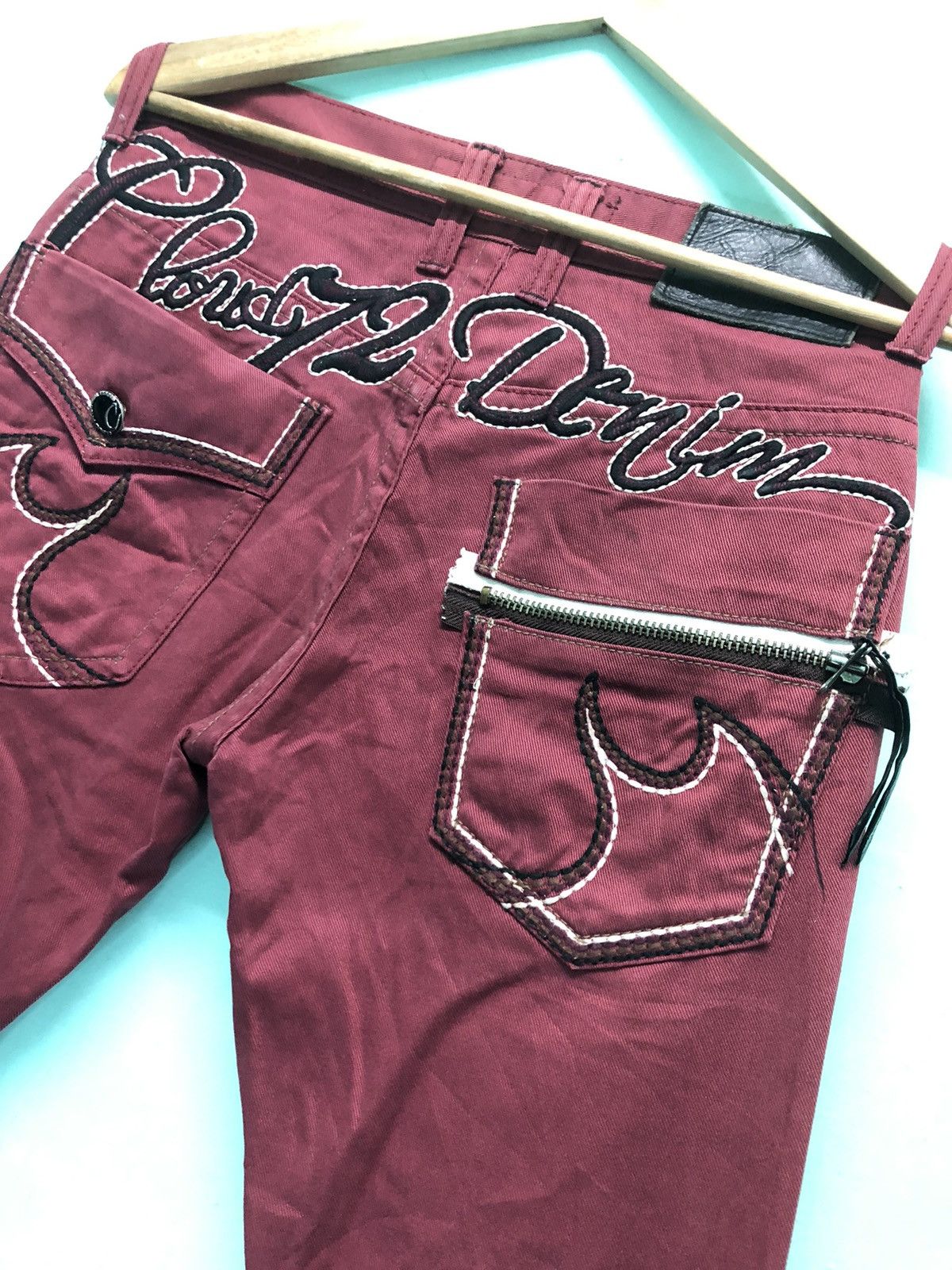 Japanese Brand × Seditionaries × Vintage VINTAGE CLOUD 72 POCKET STUDDED PUNK DENIM JEANS Size US 30 / EU 46 - 8 Thumbnail