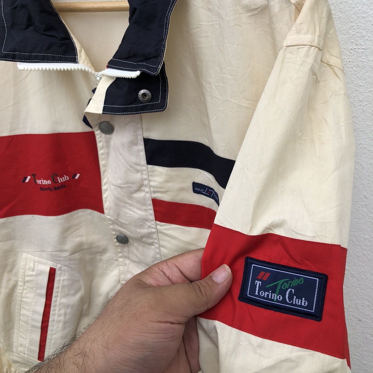 Japanese Brand VINTAGE TORINO CLUB JACKET INSPIRED BY THOM BROWNIE Size US M / EU 48-50 / 2 - 5 Thumbnail