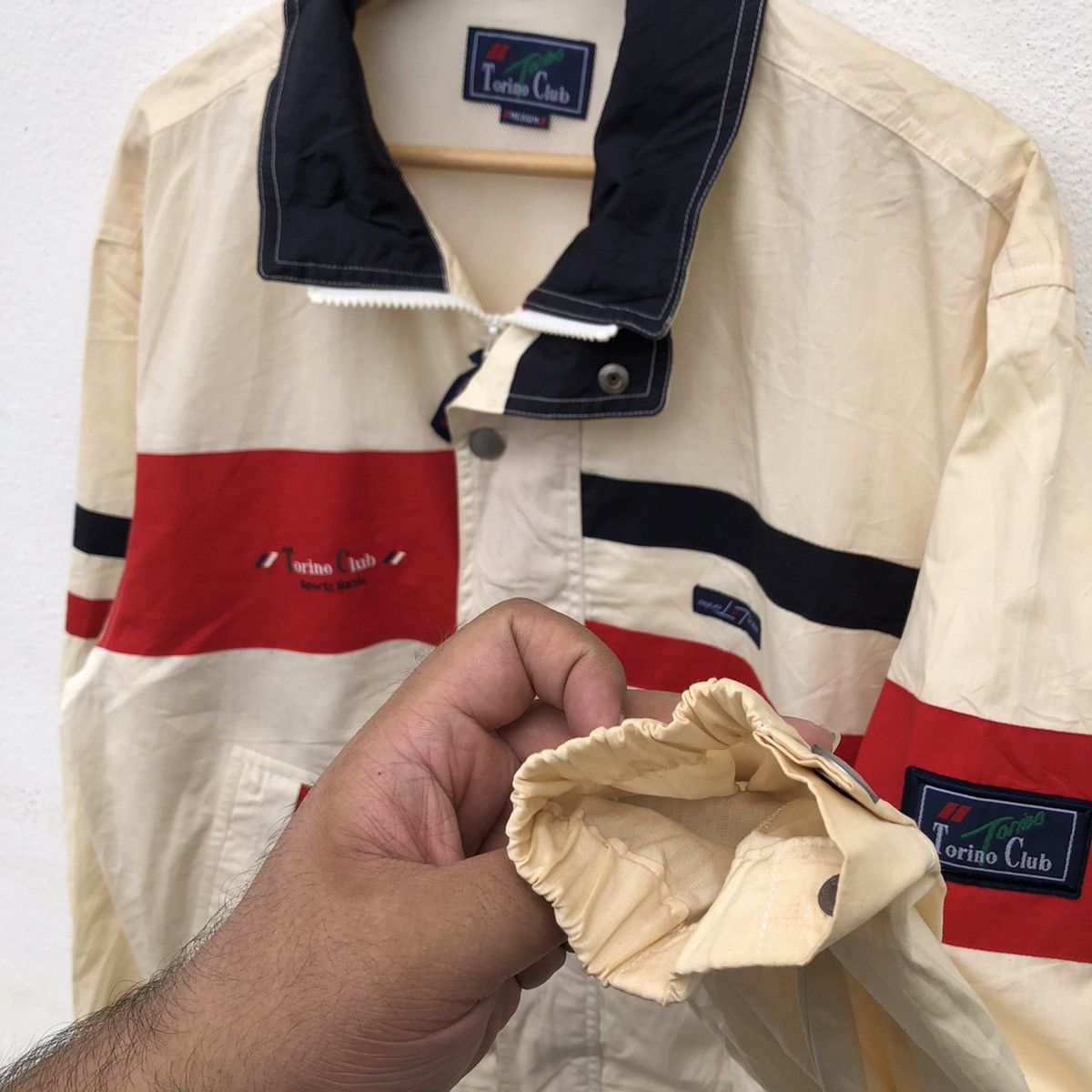 Japanese Brand VINTAGE TORINO CLUB JACKET INSPIRED BY THOM BROWNIE Size US M / EU 48-50 / 2 - 6 Thumbnail