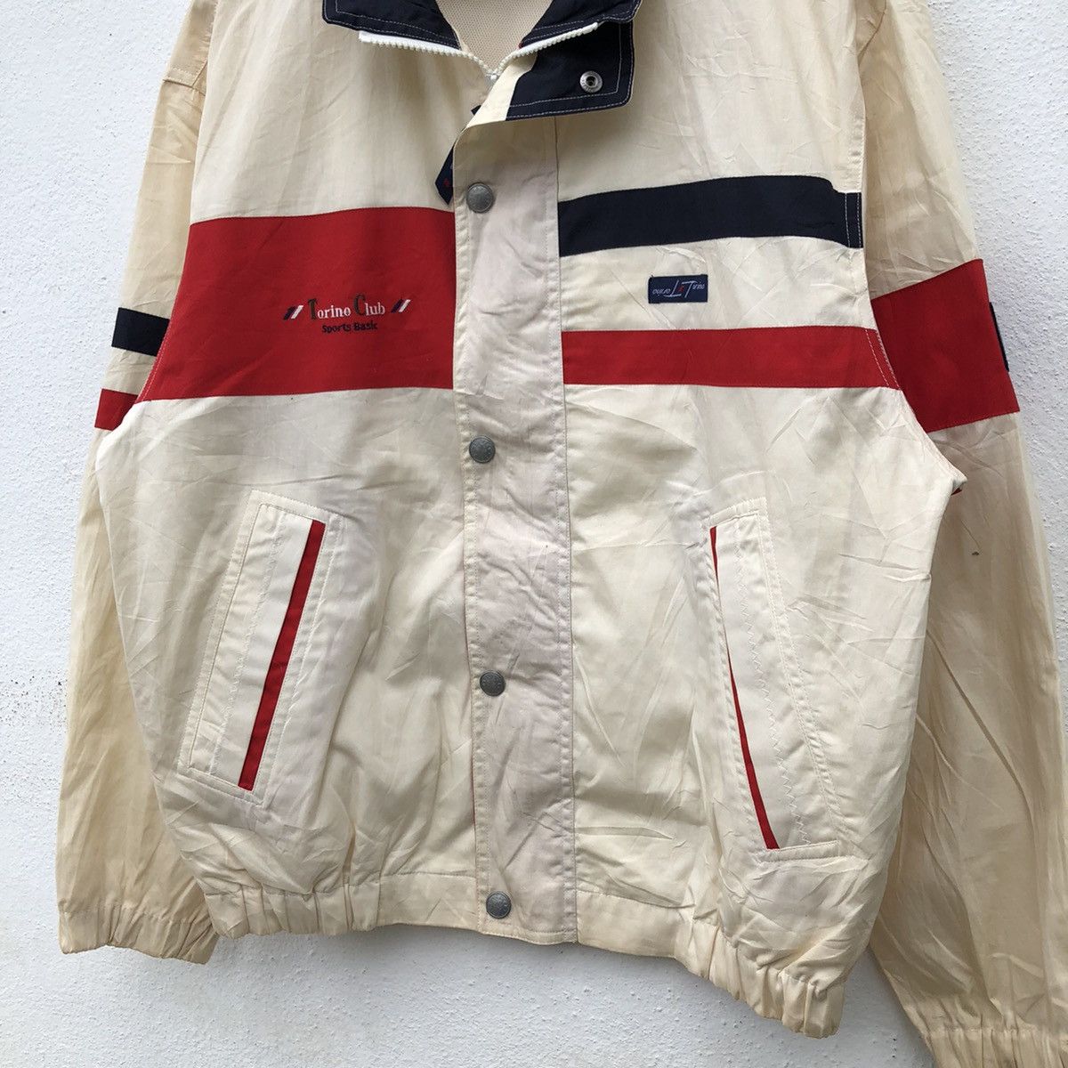Japanese Brand VINTAGE TORINO CLUB JACKET INSPIRED BY THOM BROWNIE Size US M / EU 48-50 / 2 - 4 Thumbnail