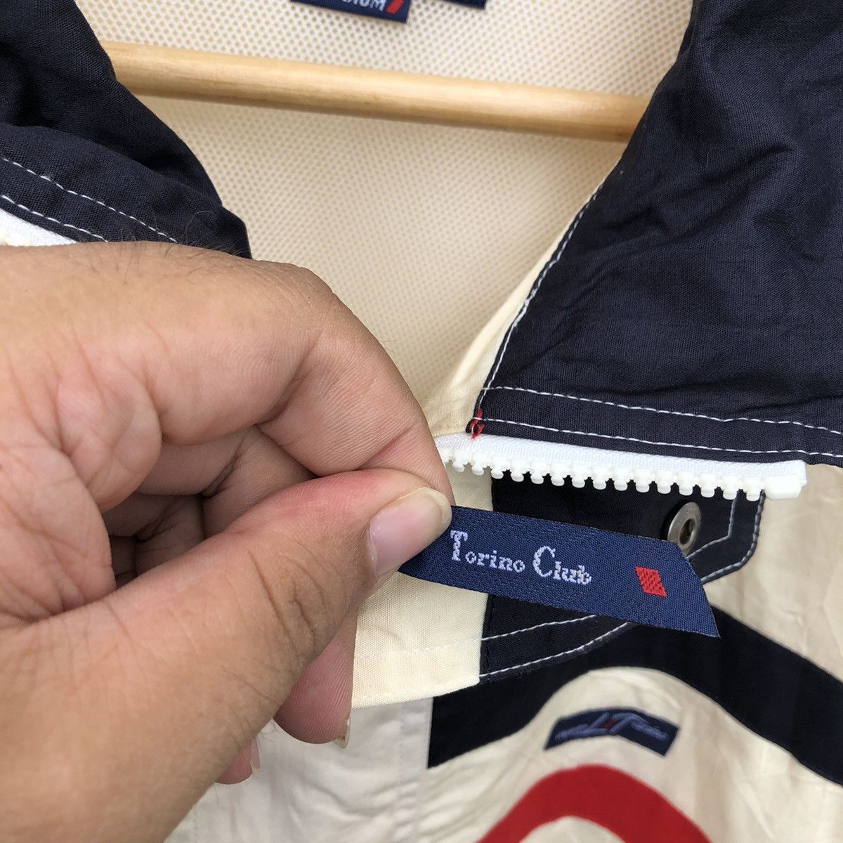 Japanese Brand VINTAGE TORINO CLUB JACKET INSPIRED BY THOM BROWNIE Size US M / EU 48-50 / 2 - 8 Thumbnail