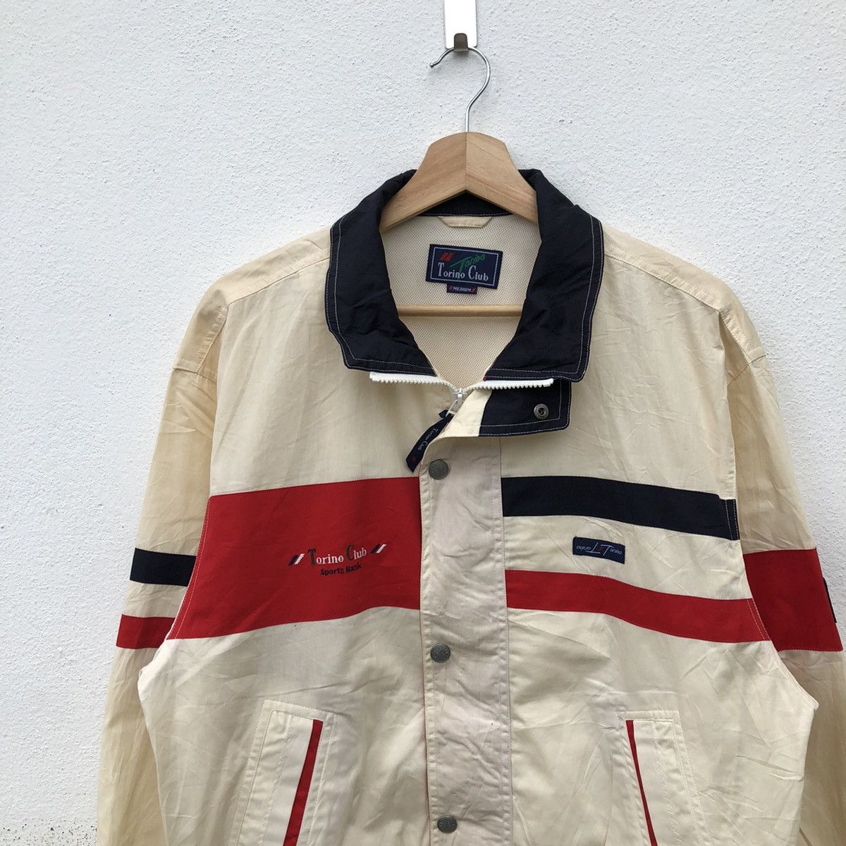 Japanese Brand VINTAGE TORINO CLUB JACKET INSPIRED BY THOM BROWNIE Size US M / EU 48-50 / 2 - 3 Thumbnail