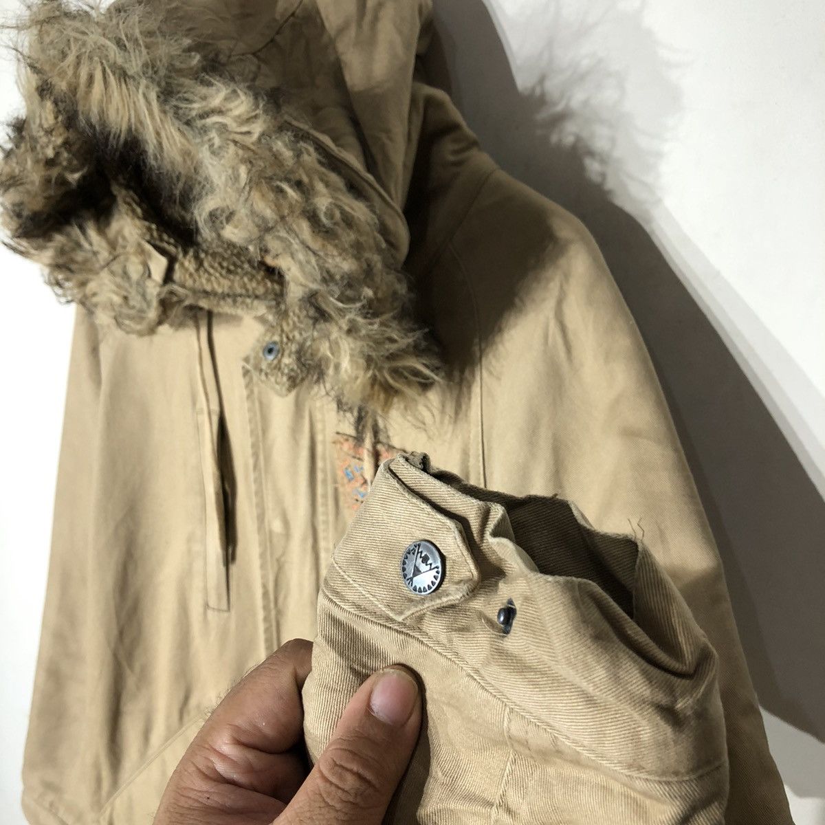 Japanese Brand TITICACA PARKA JACKET Size US L / EU 52-54 / 3 - 5 Thumbnail