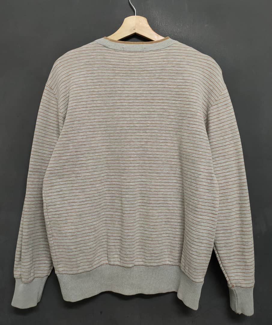 Yves Saint Laurent YSL Stripes Crewneck Jumper Size M / US 6-8 / IT 42-44 - 2 Thumbnail