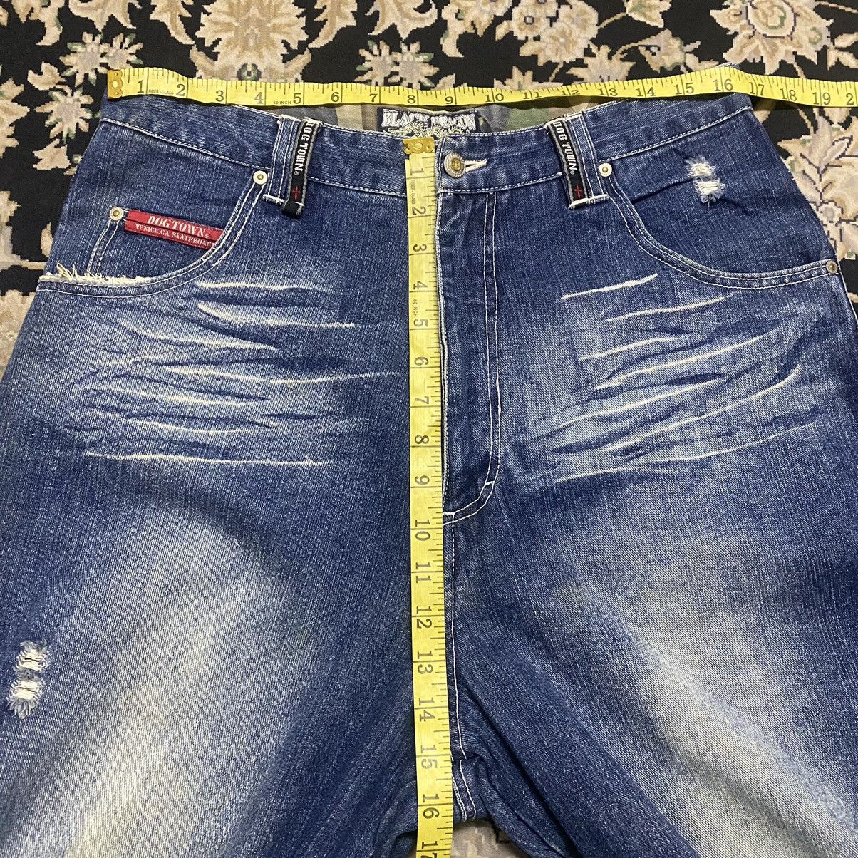Dogtown Vintage Dogtown Black Dragon Denim Baggy Jeans Size US 33 - 20 Thumbnail