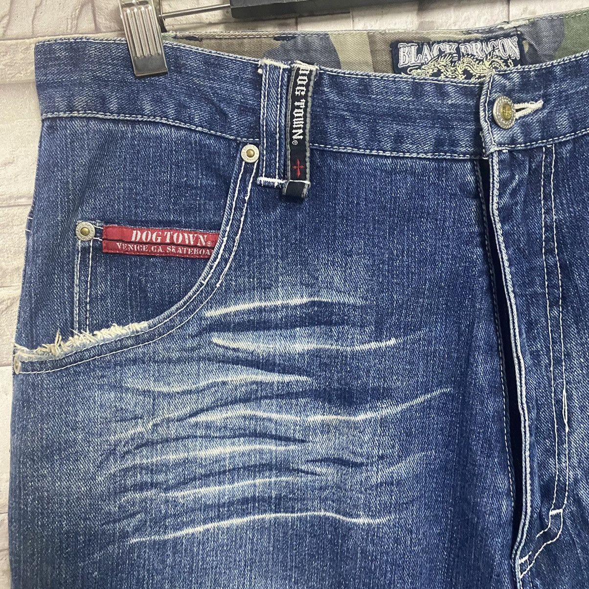 Dogtown Vintage Dogtown Black Dragon Denim Baggy Jeans Size US 33 - 7 Thumbnail