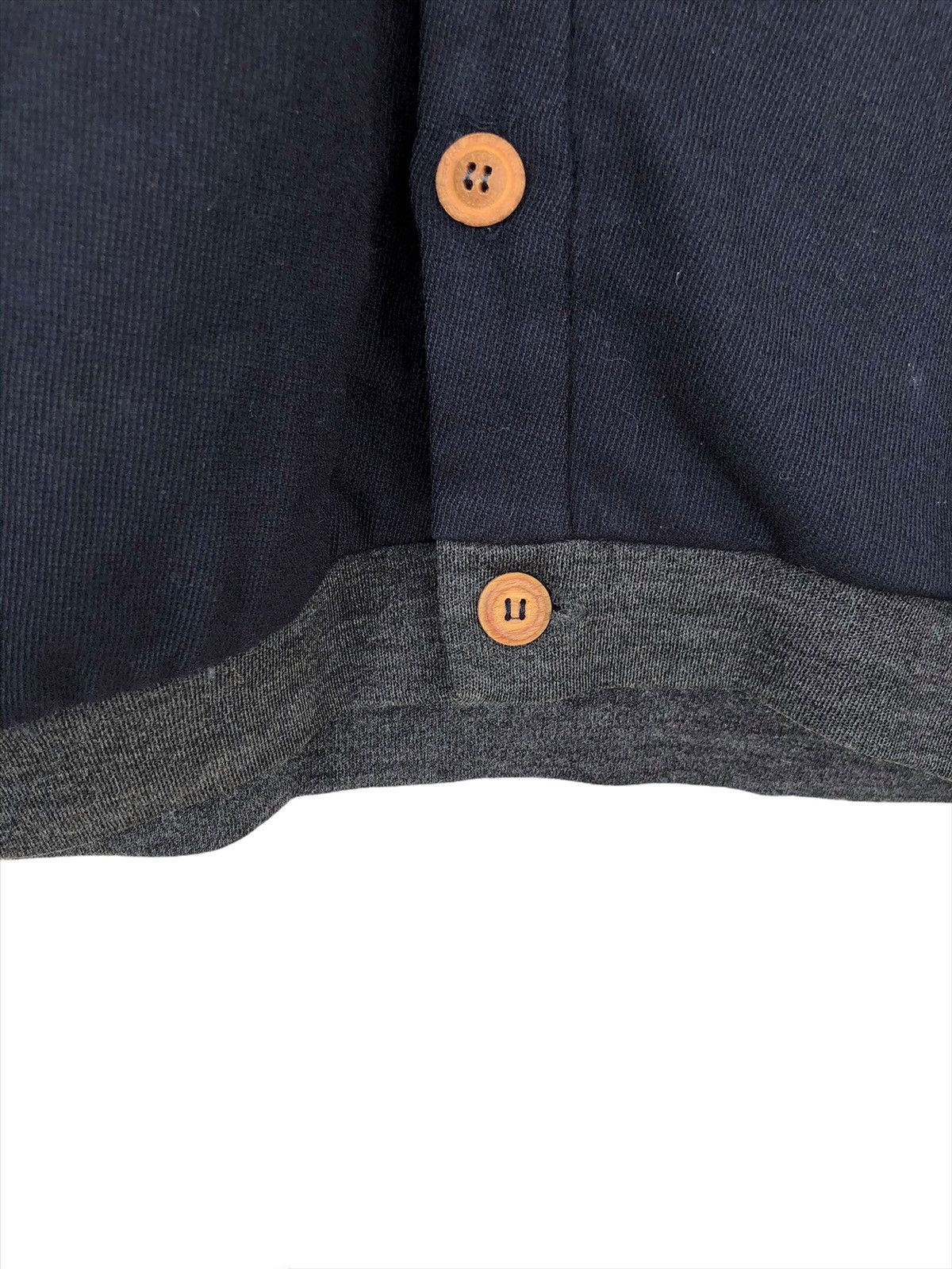 Frank Leder Frank Leder 🇩🇪 Minimal 2 Tone Wool Button Cardigan Size US M / EU 48-50 / 2 - 5 Thumbnail