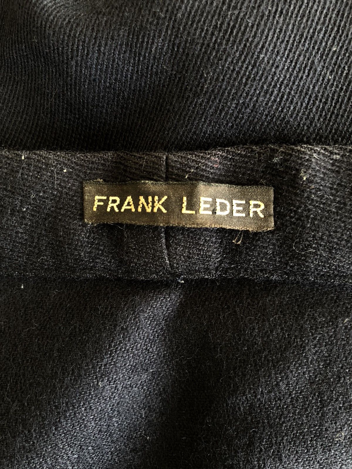 Frank Leder Frank Leder 🇩🇪 Minimal 2 Tone Wool Button Cardigan Size US M / EU 48-50 / 2 - 7 Thumbnail