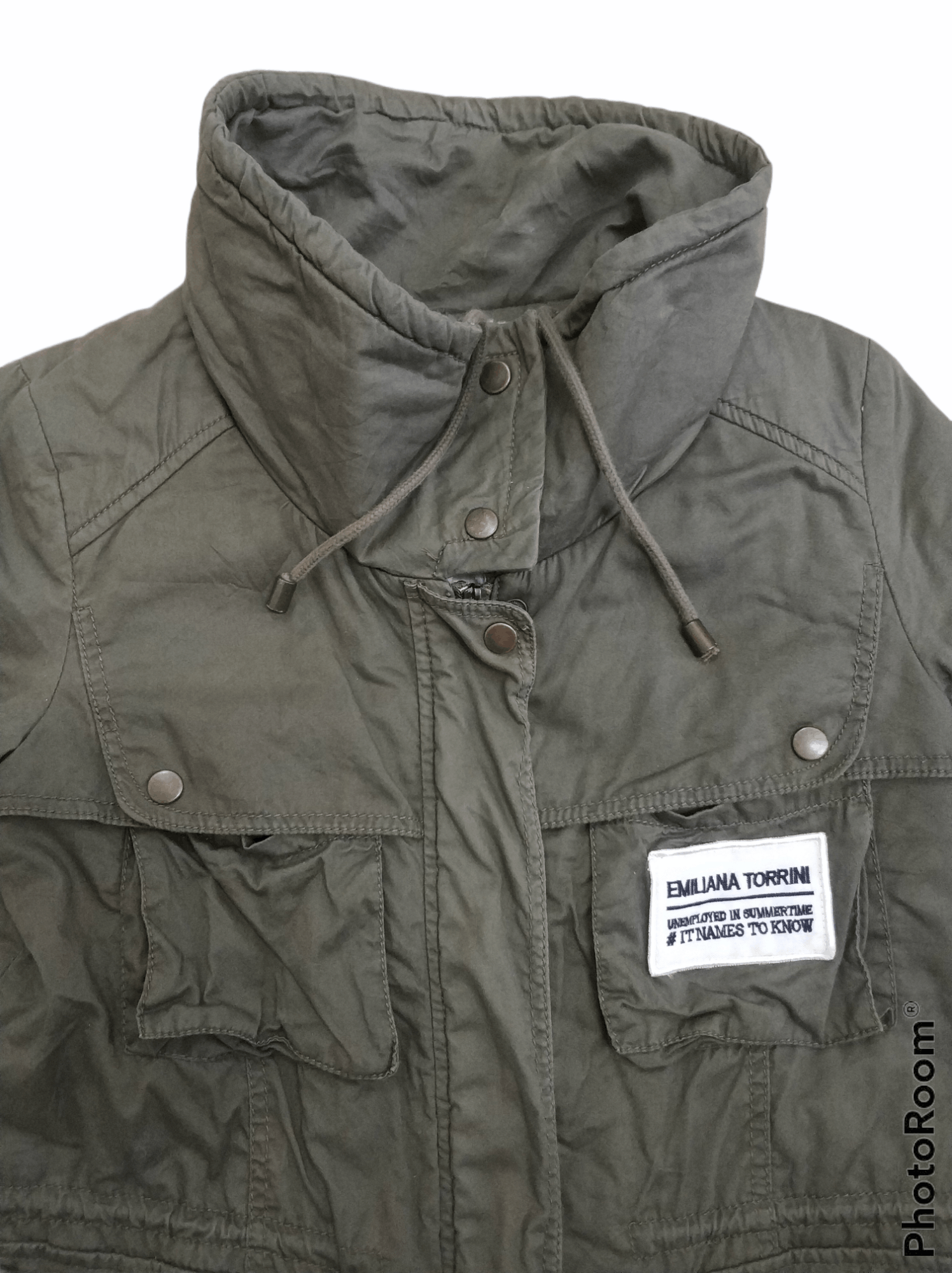 Japanese Brand 🔥Green Army Emiliana Torrini Chore Jackets Size S / US 4 / IT 40 - 5 Thumbnail