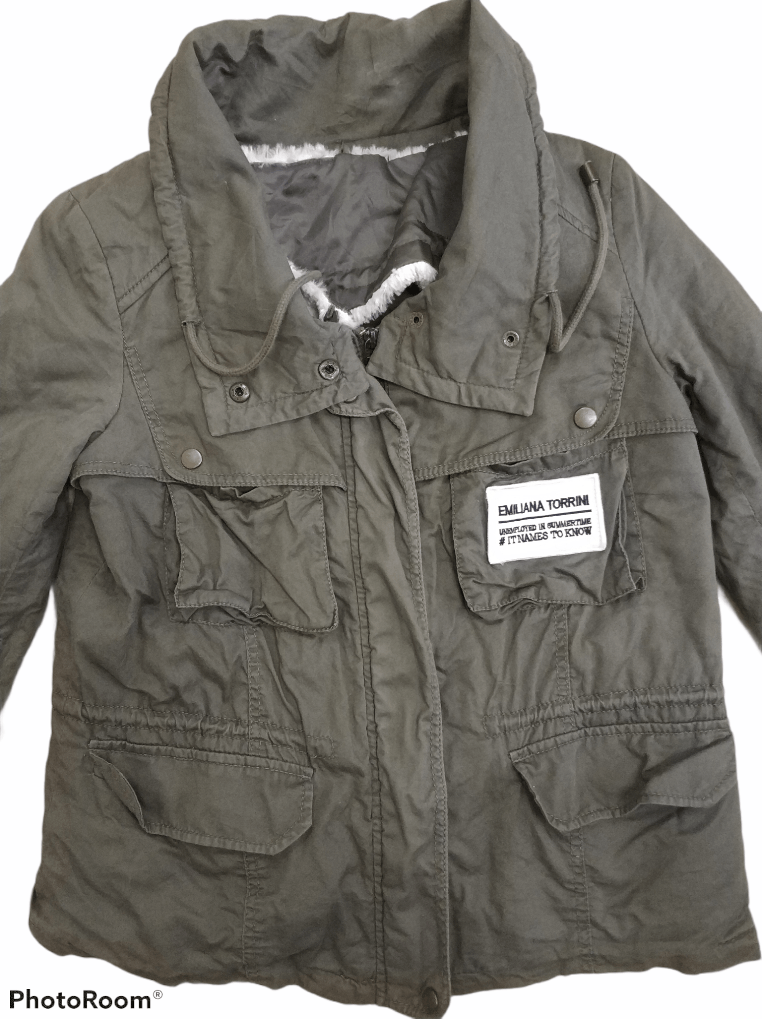 Japanese Brand 🔥Green Army Emiliana Torrini Chore Jackets Size S / US 4 / IT 40 - 6 Thumbnail