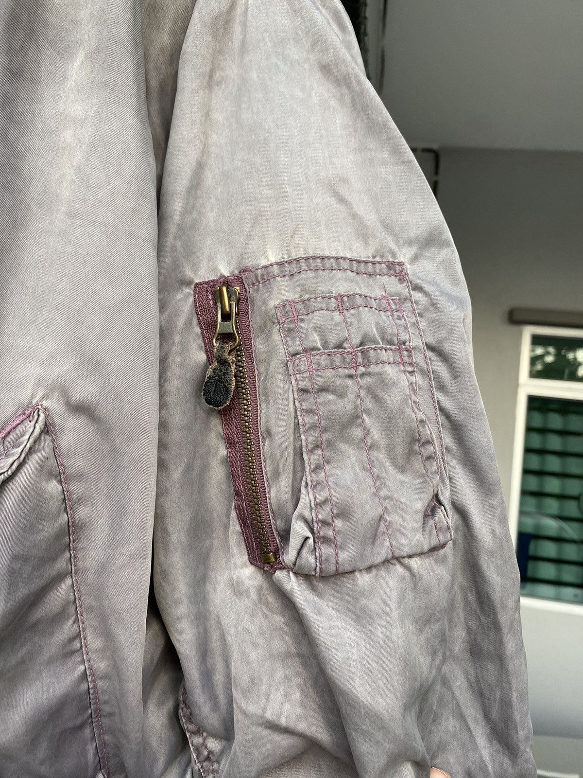 Japanese Brand Vintage Sunfaded Aburaysia Bomber Jacket Size US L / EU 52-54 / 3 - 5 Thumbnail